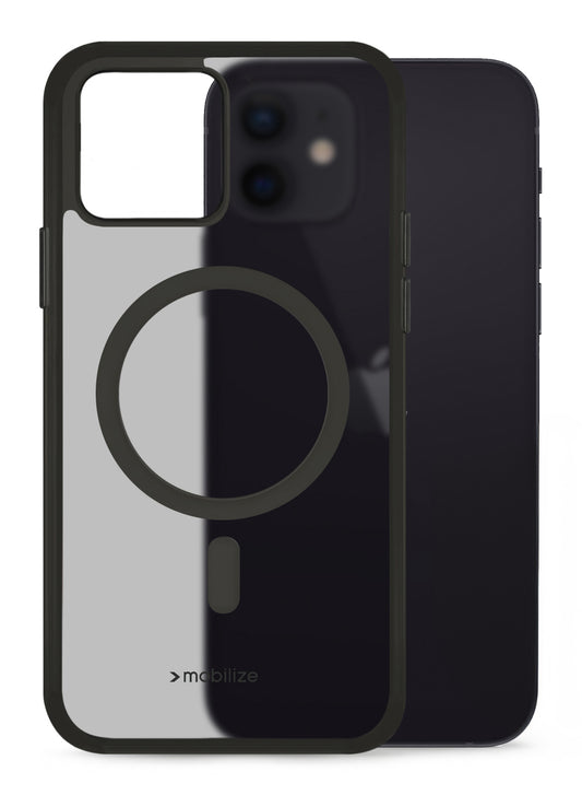 Mobilize Magsafe Compatible Hybrid Pro Case Apple Iphone 12/12 Pro Black