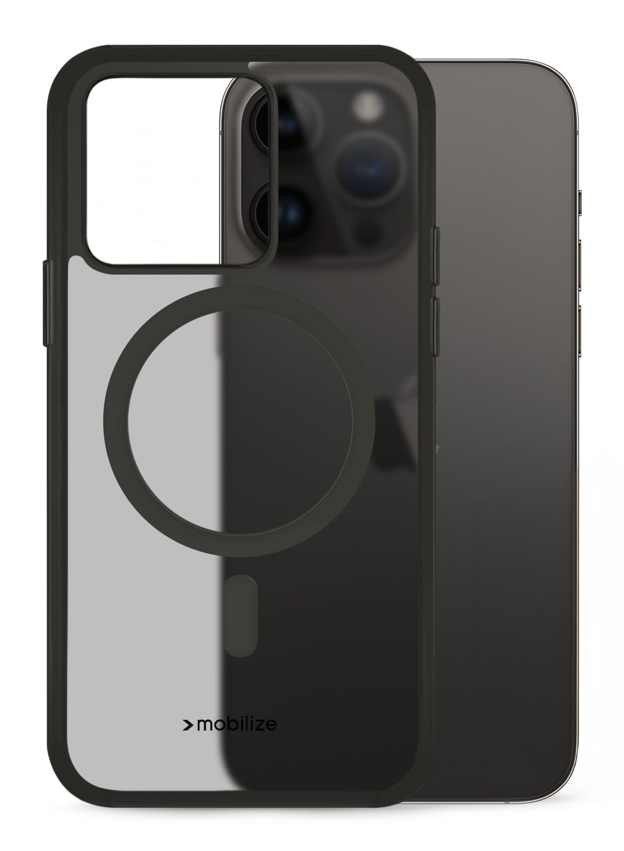 Mobilize Magsafe Compatible Hybrid Pro Case Apple Iphone 14 Pro Max Black