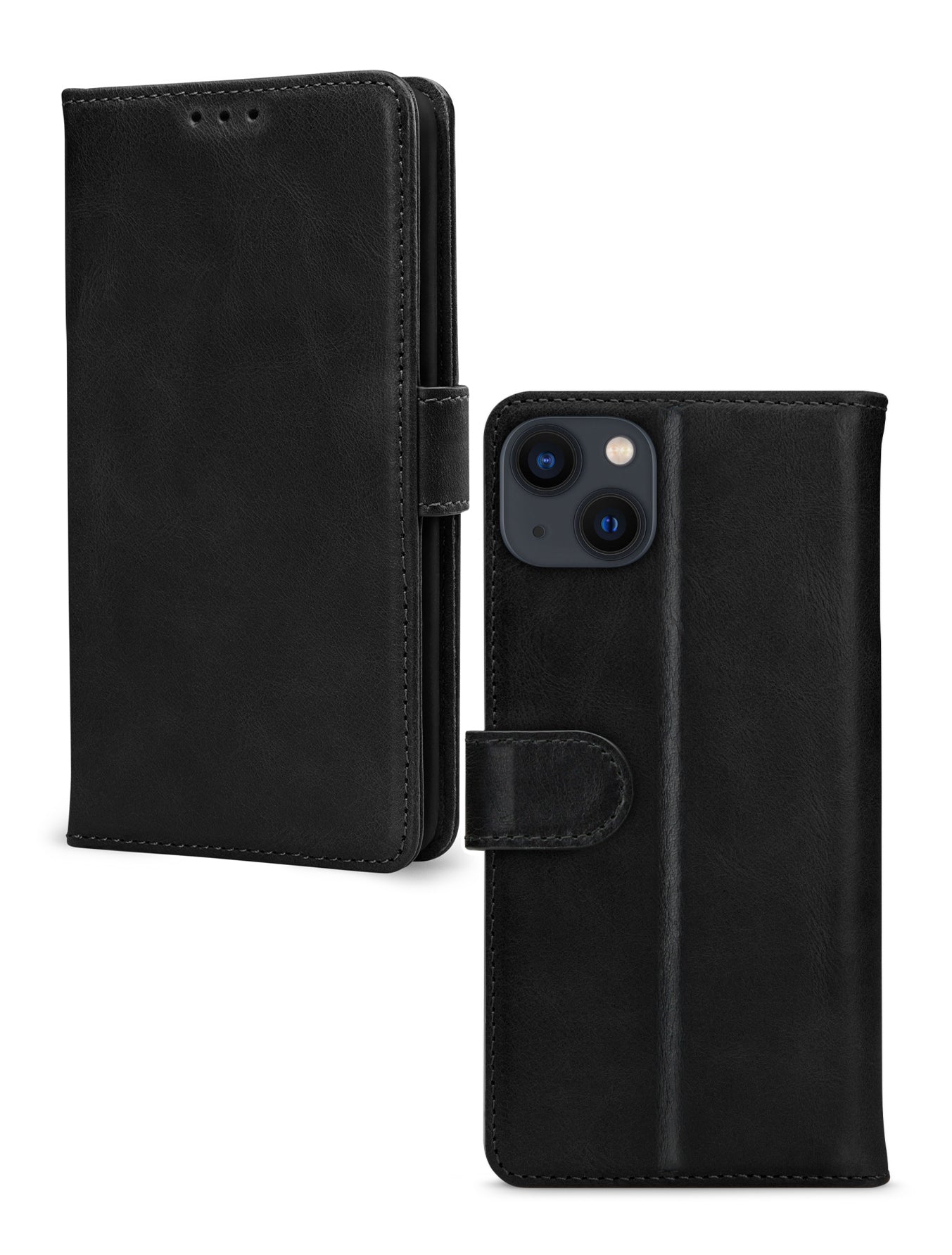 Mobilize Leather Wallet Apple Iphone 13 Mini Black