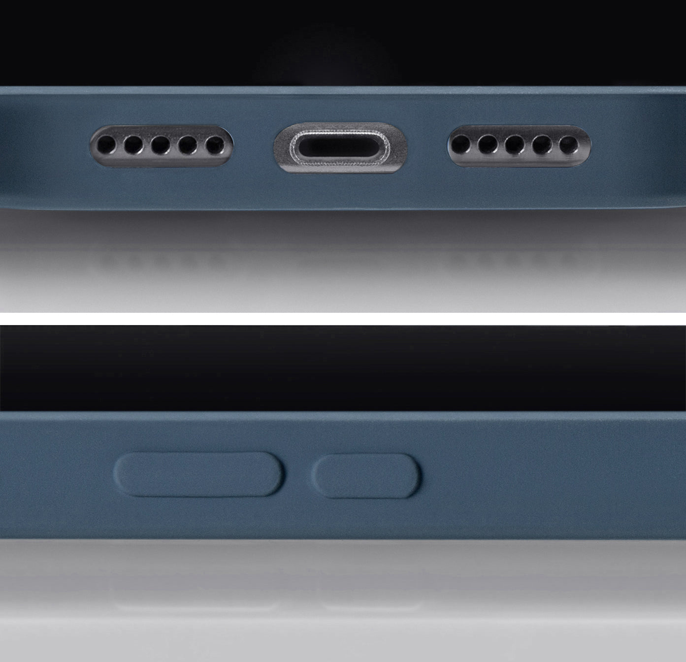 Mobilize Rubber Gelly Case Samsung Galaxy A24 4G Matt Blue