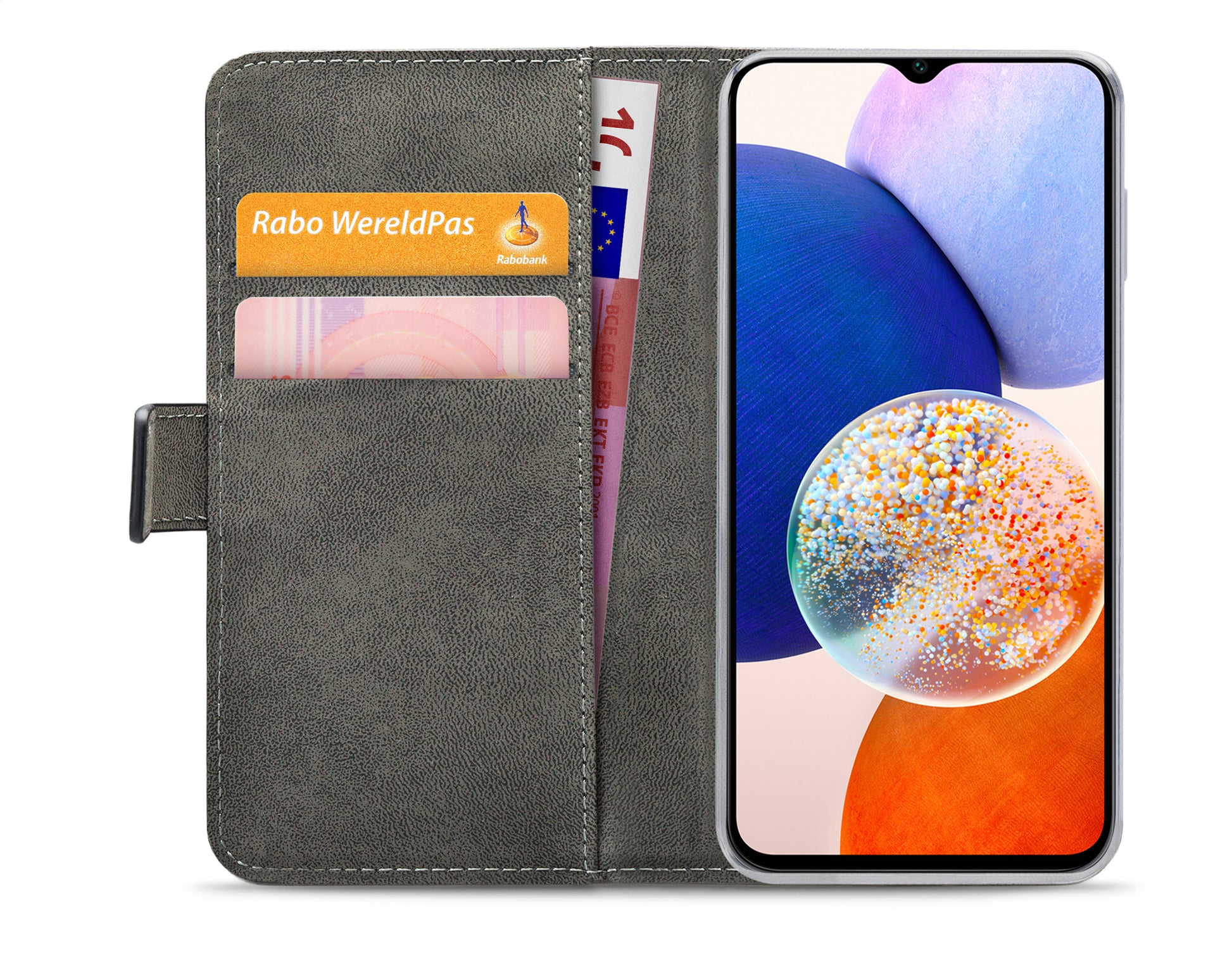 Mobilize Classic Gelly Wallet Book Case Samsung Galaxy A14 4G/5G Black