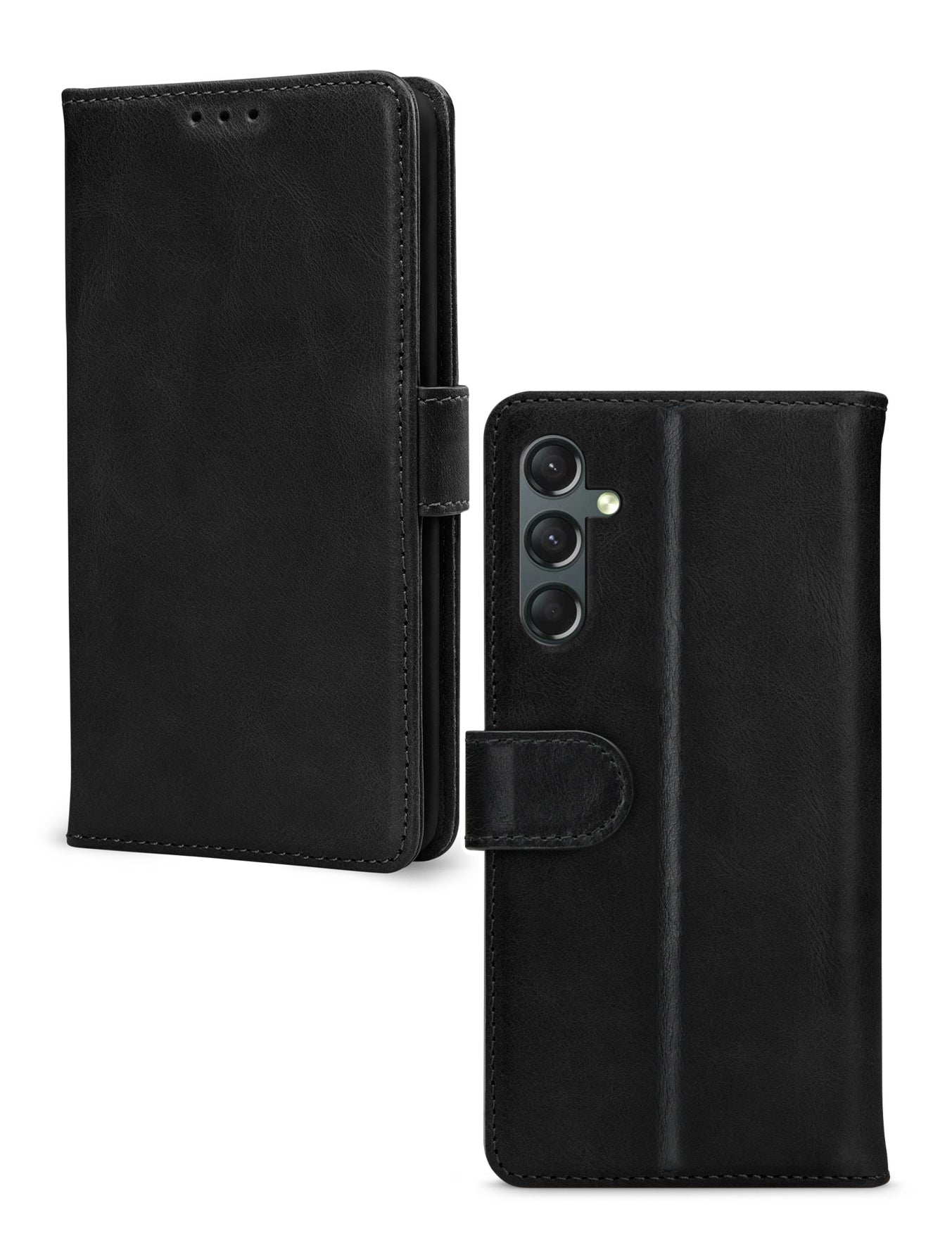 Mobilize Leather Wallet Samsung Galaxy A24 4G Black