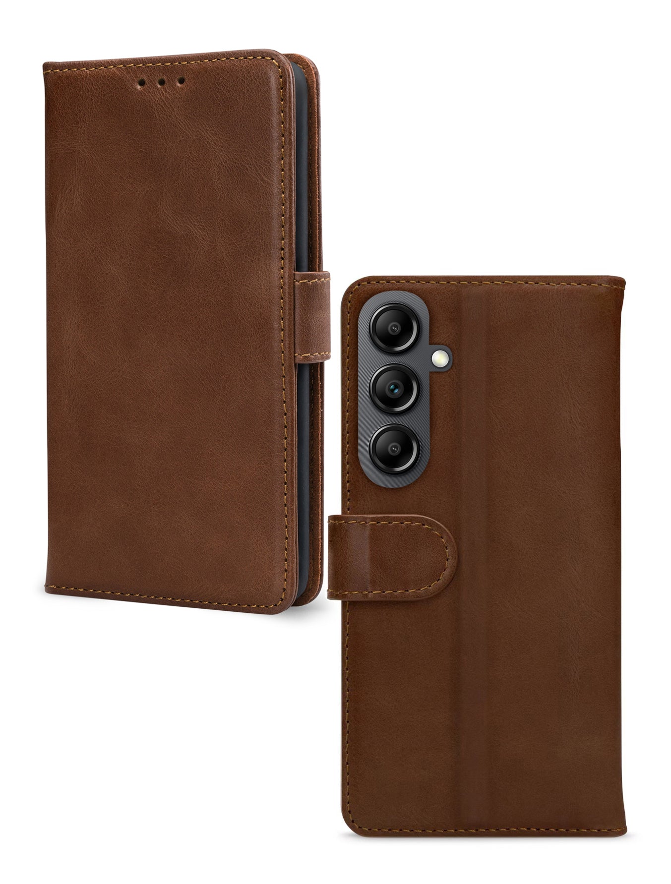 Mobilize Leather Wallet Samsung Galaxy A14 4G/5G Brown