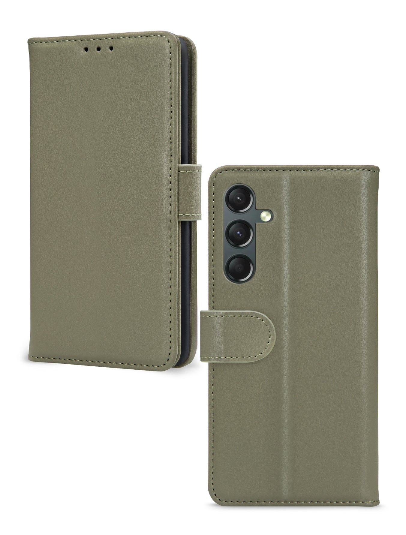 Mobilize Premium Gelly Wallet Book Case Samsung Galaxy A24 4G Green