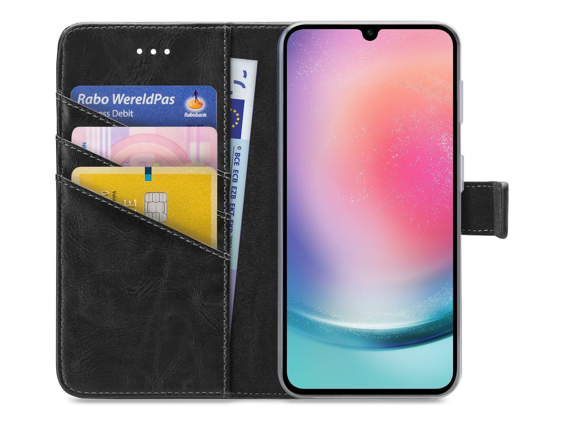 My Style Flex Wallet For Samsung Galaxy A24 4G Black