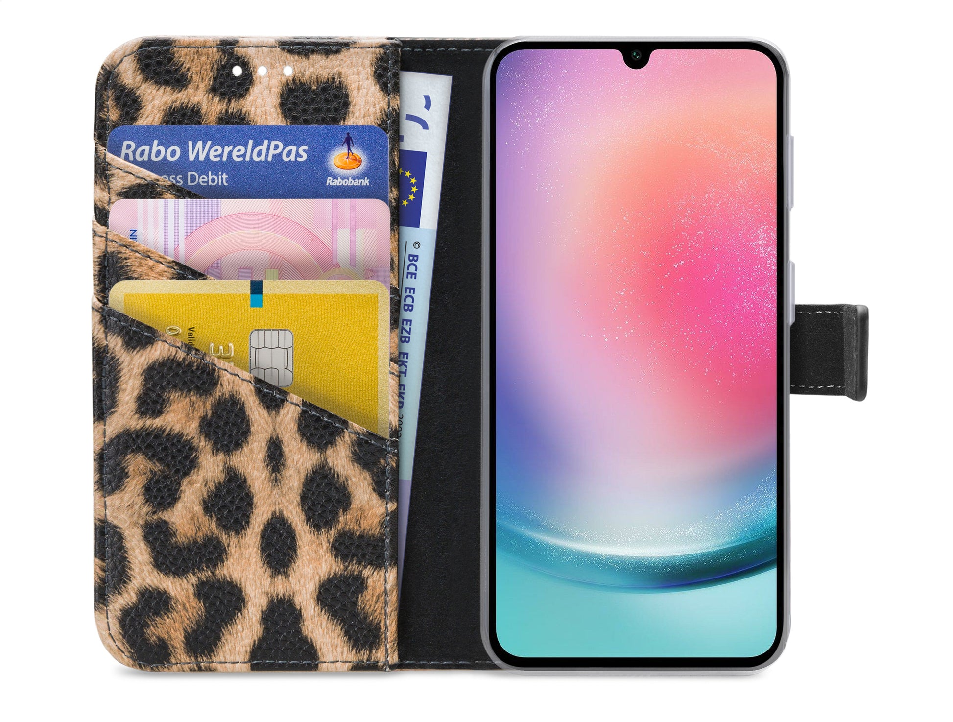 My Style Flex Wallet For Samsung Galaxy A24 4G Leopard