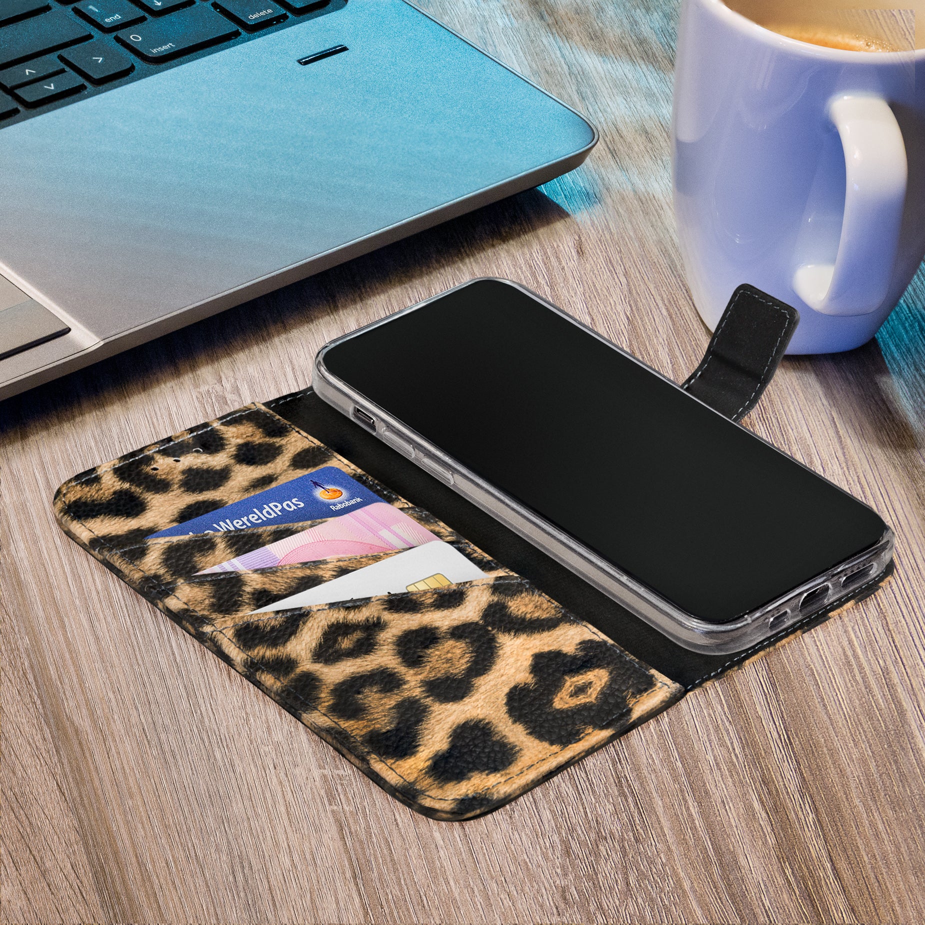 My Style Flex Wallet For Samsung Galaxy A24 4G Leopard