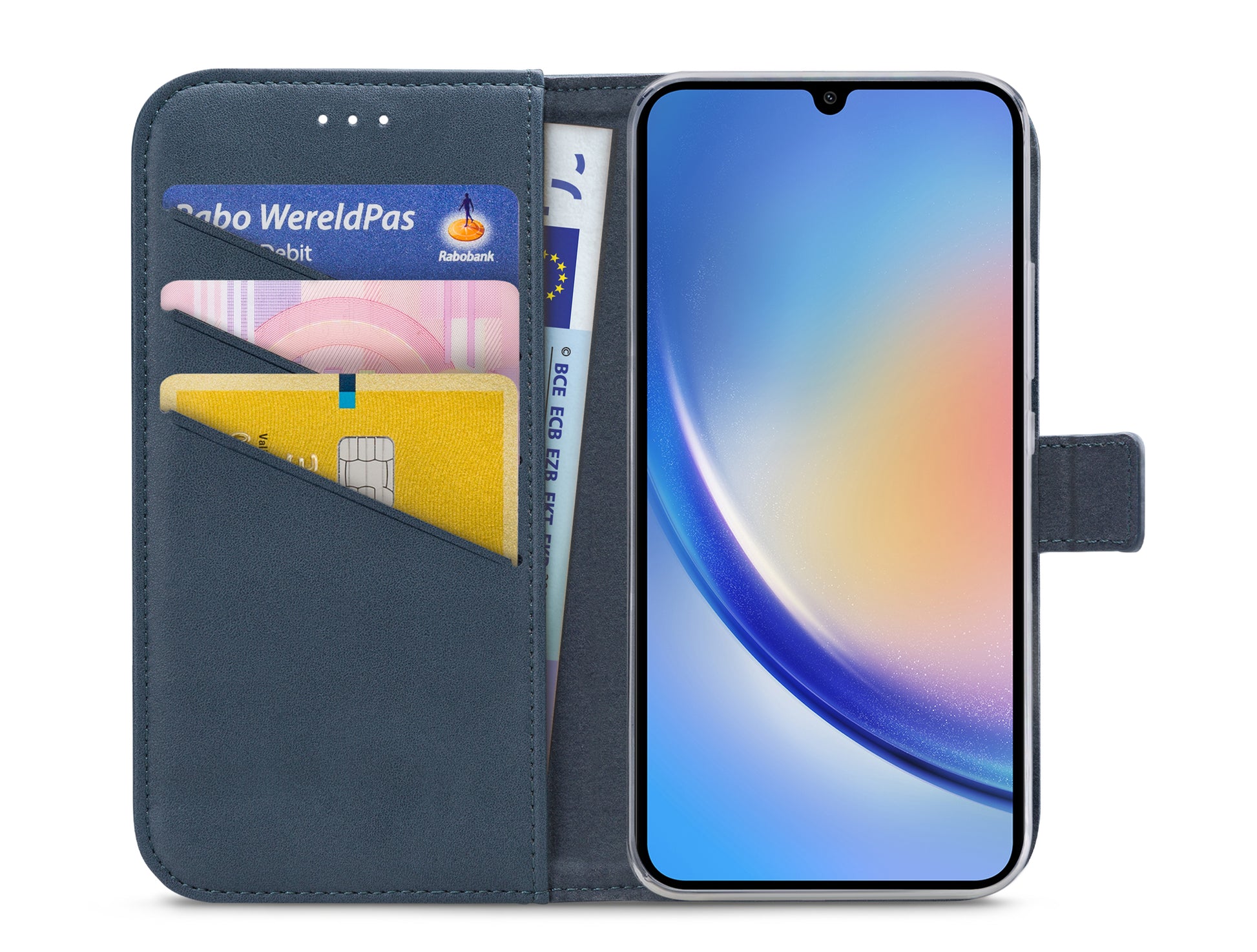 My Style Flex Wallet For Samsung Galaxy A14 4G/5G Ocean Blue