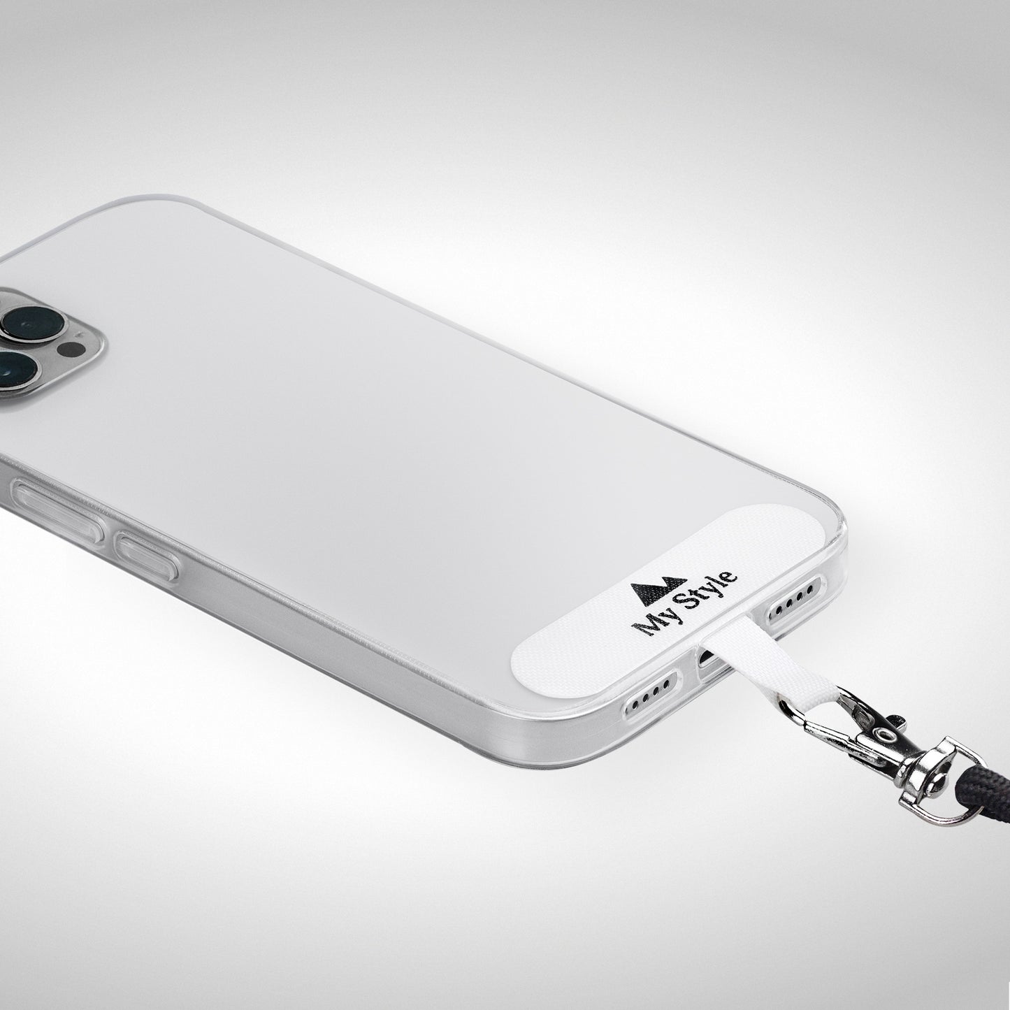 My Style Smartphone Lanyard Grey