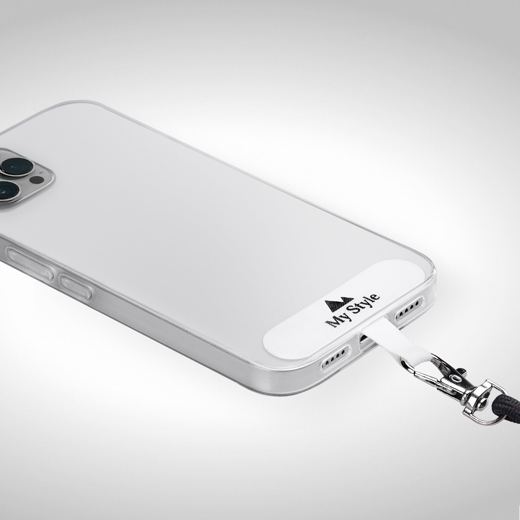 My Style Smartphone Lanyard Grey