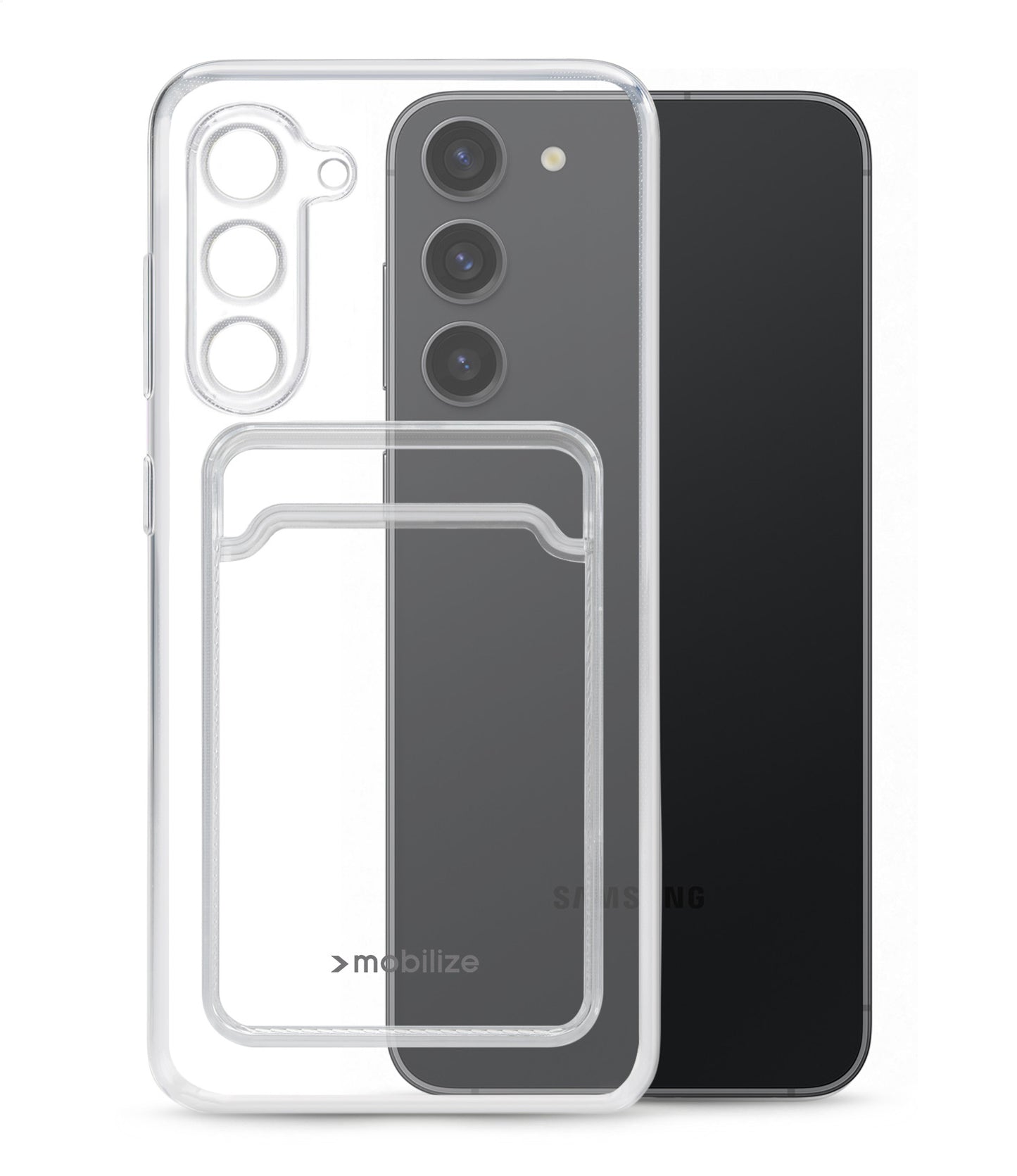 Mobilize Gelly Card Case Samsung Galaxy S23+ 5G Clear