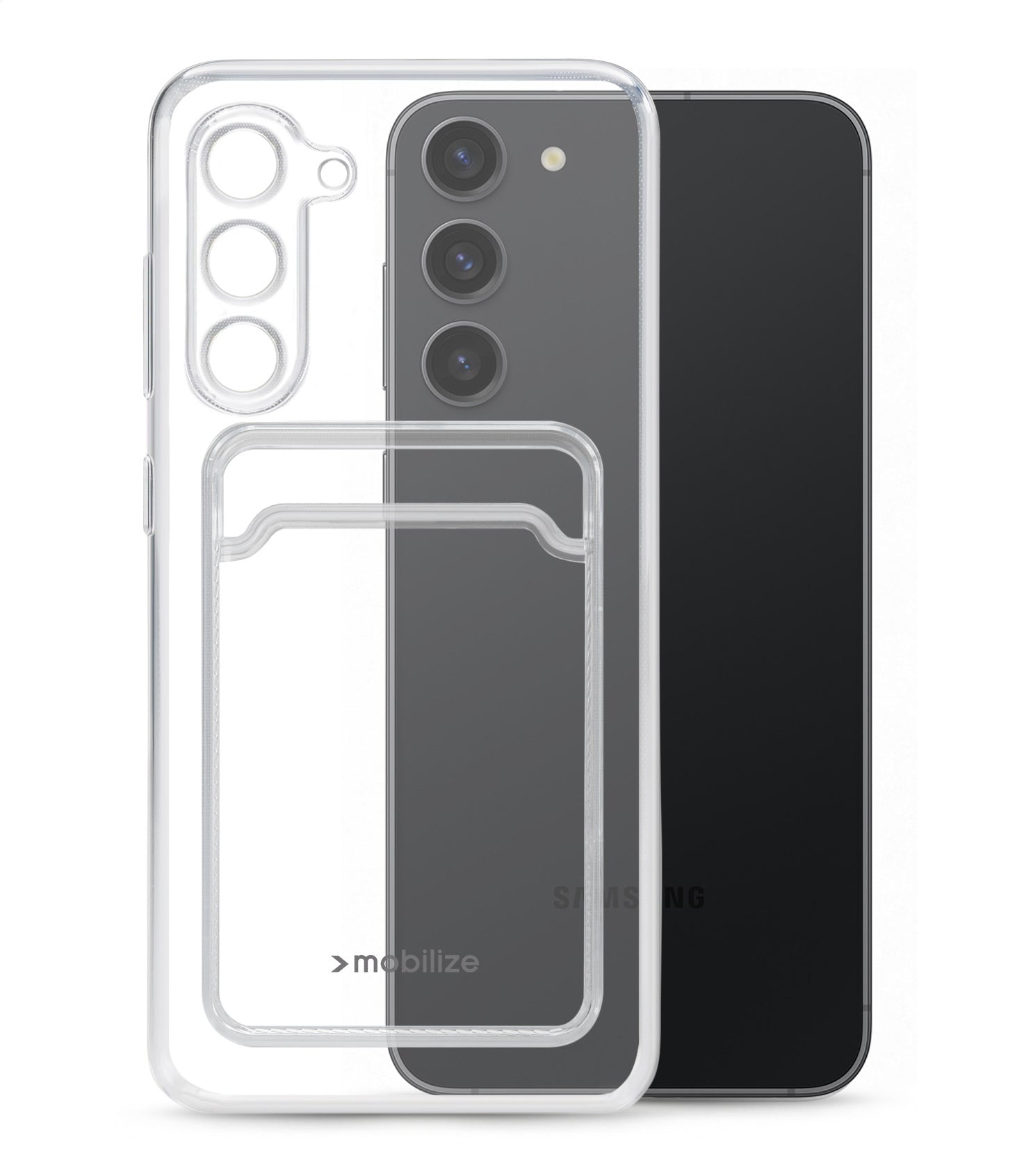 Mobilize Gelly Card Case Samsung Galaxy S23+ 5G Clear