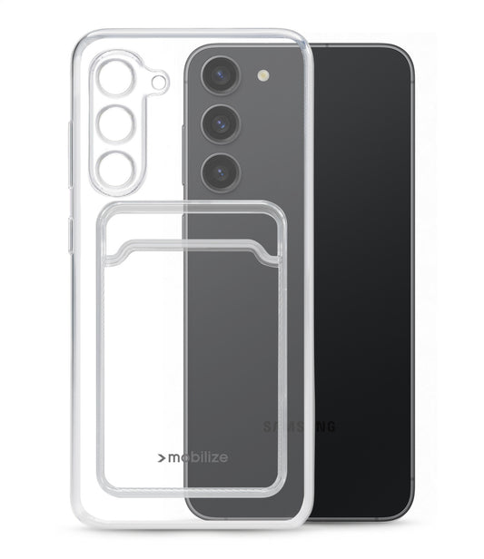Mobilize Gelly Card Case Samsung Galaxy S23+ 5G Clear