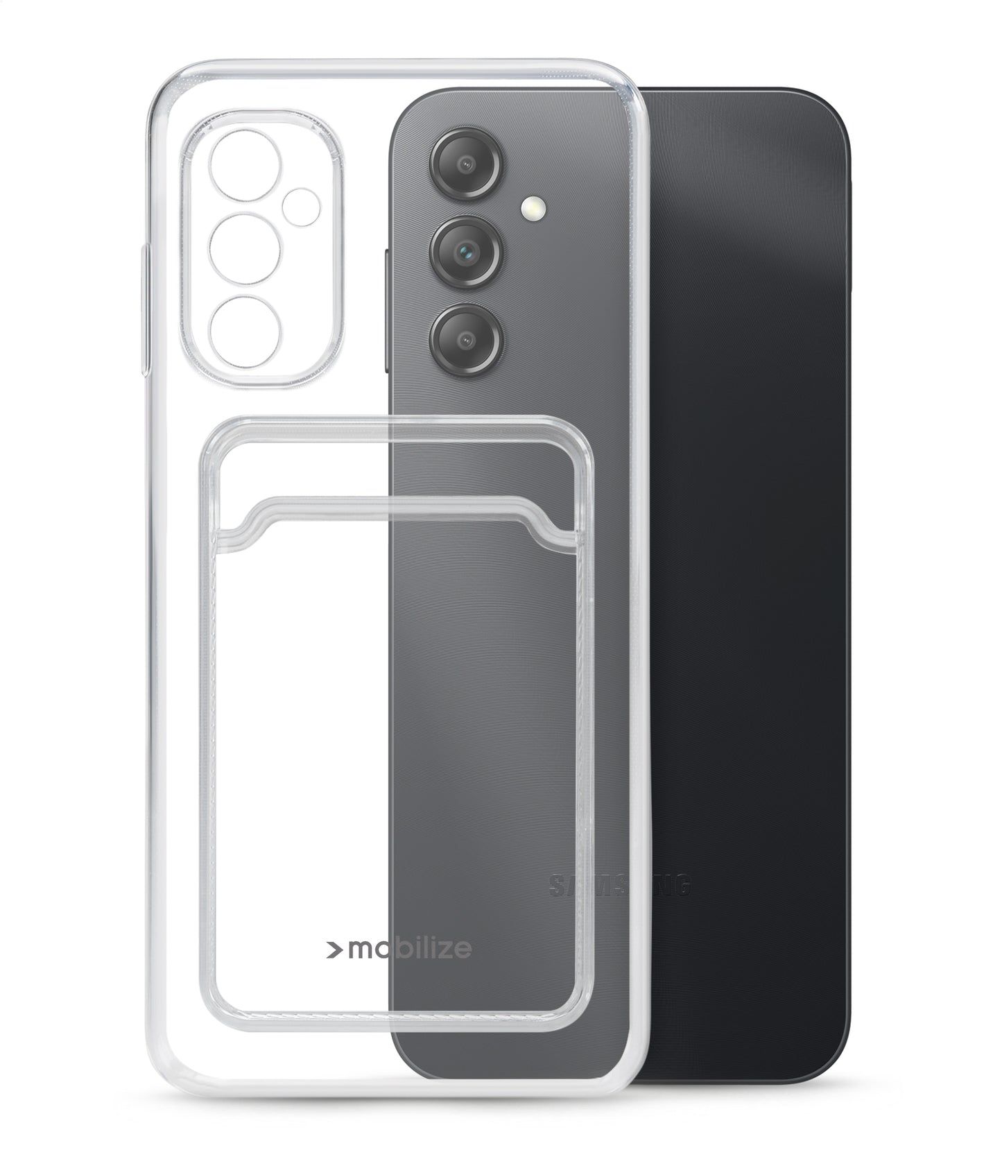 Mobilize Gelly Card Case Samsung Galaxy A34 5G Clear