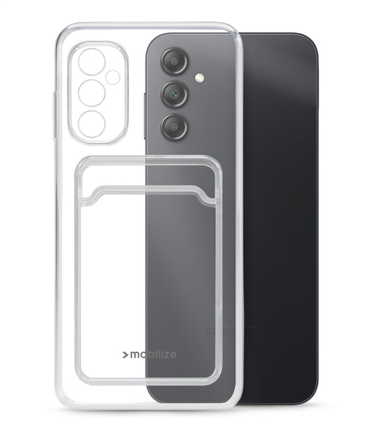Mobilize Gelly Card Case Samsung Galaxy A34 5G Clear
