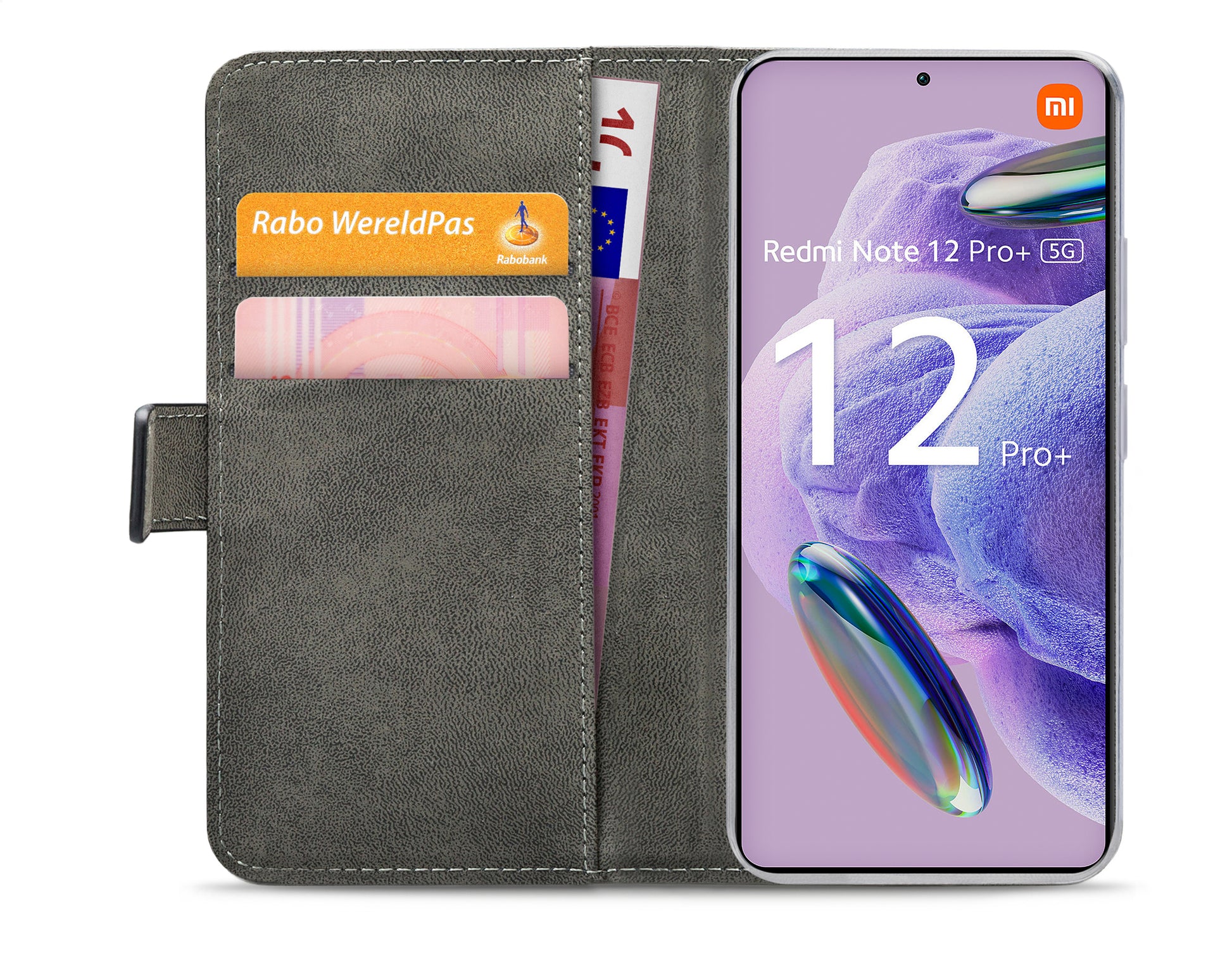 Mobilize Classic Gelly Wallet Book Case Xiaomi Redmi Note 12 Pro+ 5G Black