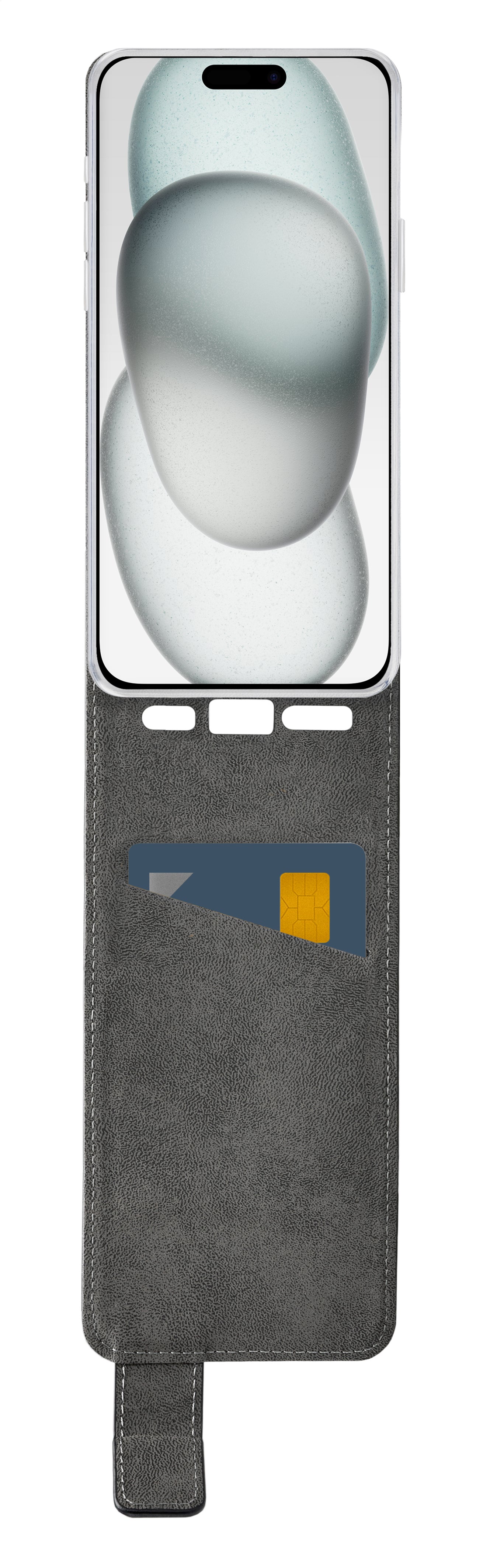 Mobilize Classic Gelly Flip Case Apple Iphone 15 Plus Black