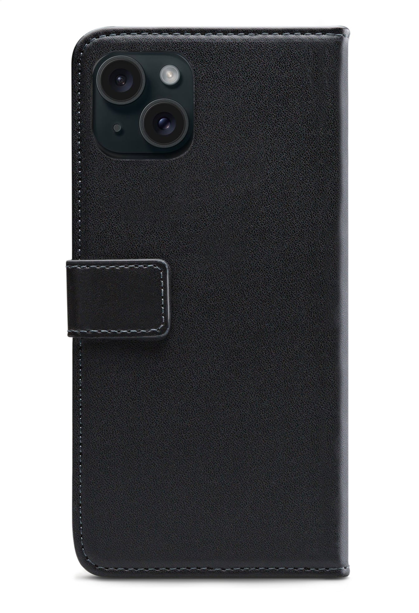 Mobilize Classic Gelly Wallet Book Case Apple Iphone 15 Plus Black