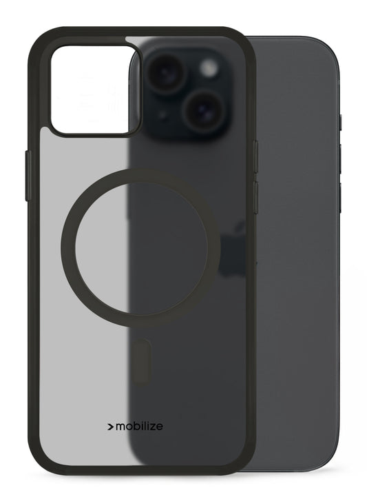 Mobilize Magsafe Compatible Hybrid Pro Case Apple Iphone 15 Plus Black