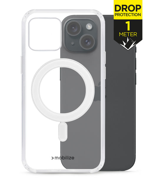 Mobilize Magsafe Compatible Naked Protection Case For Apple Iphone 15 Clear