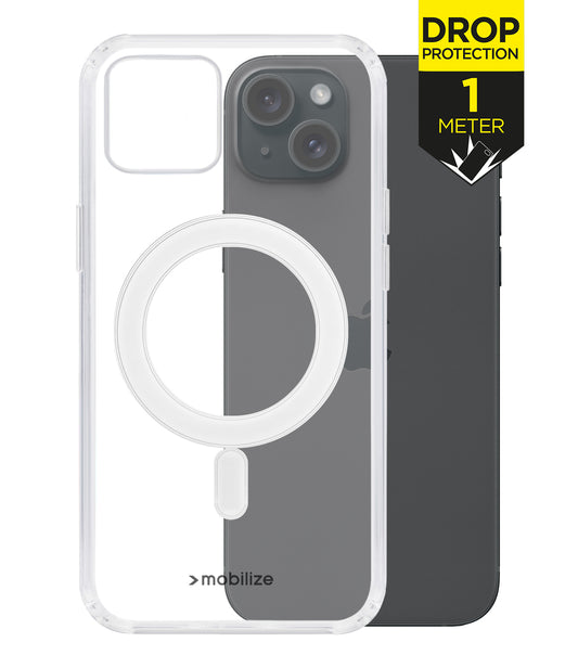Mobilize Magsafe Compatible Naked Protection Case For Apple Iphone 15 Plus Clear