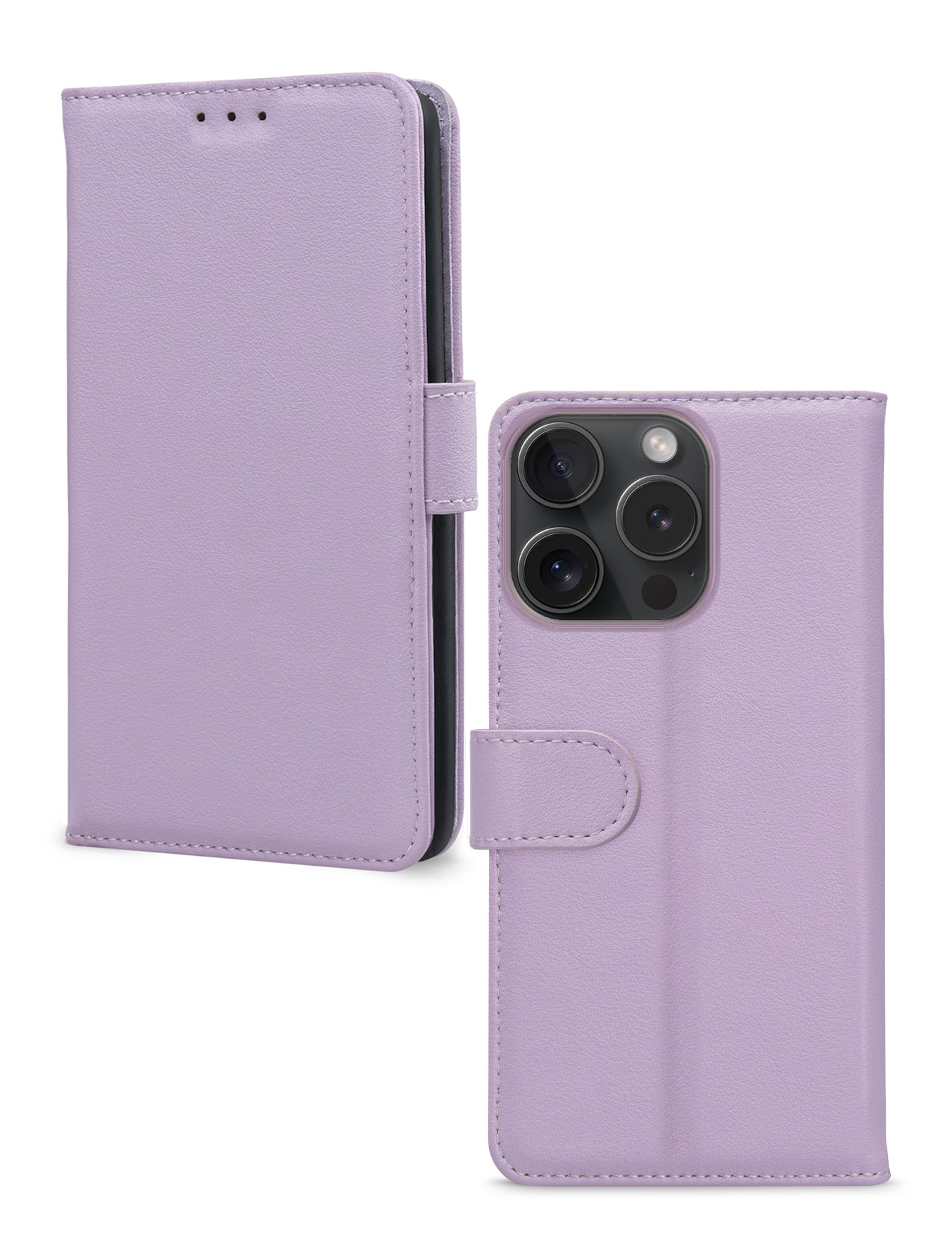 Mobilize Premium Gelly Wallet Book Case Apple Iphone 15 Pro Purple