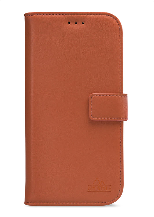 My Style Flex Wallet For Apple Iphone 15 Plus Rust Red