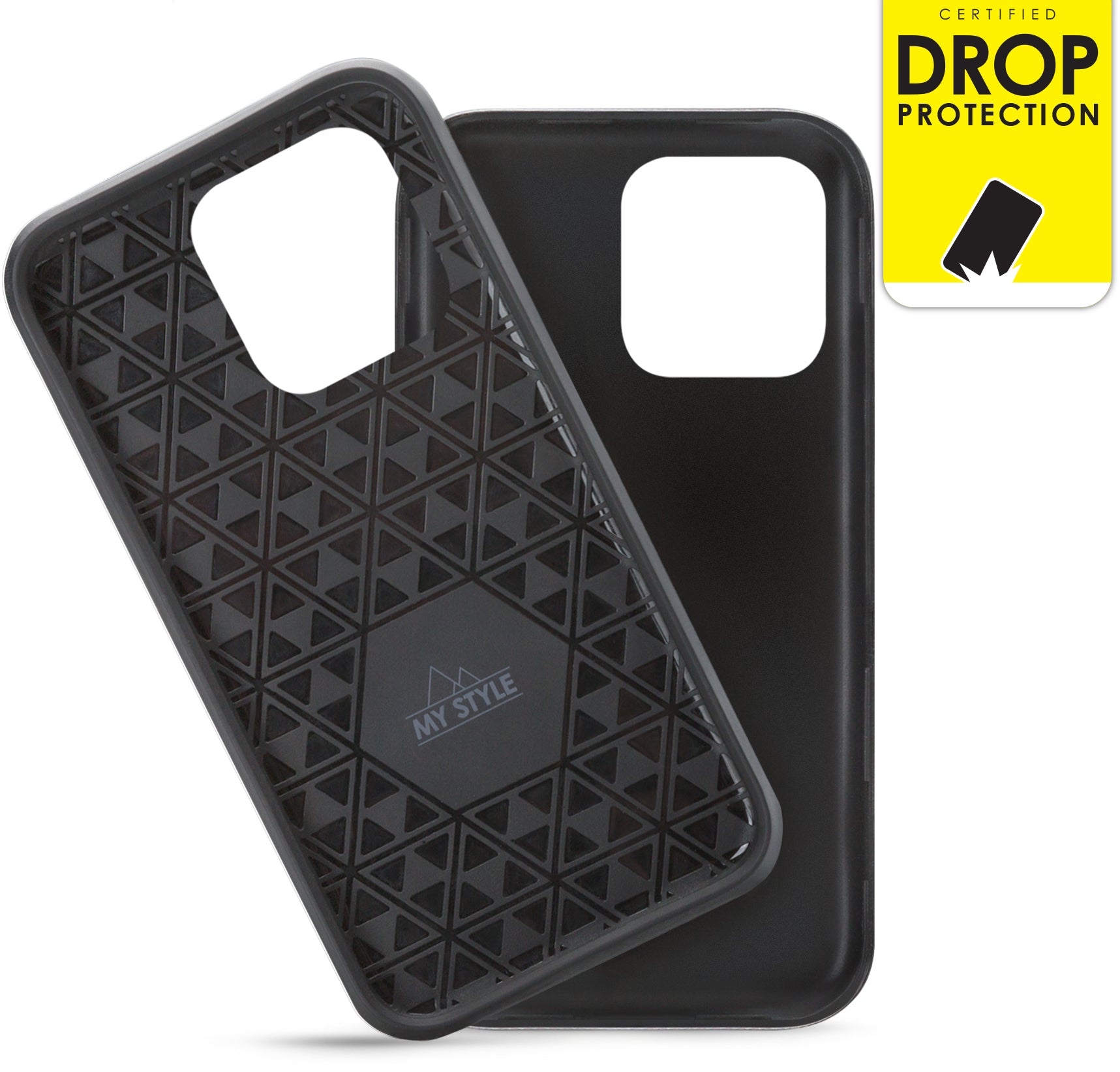 My Style Tough Case For Apple Iphone 15 Pro Black