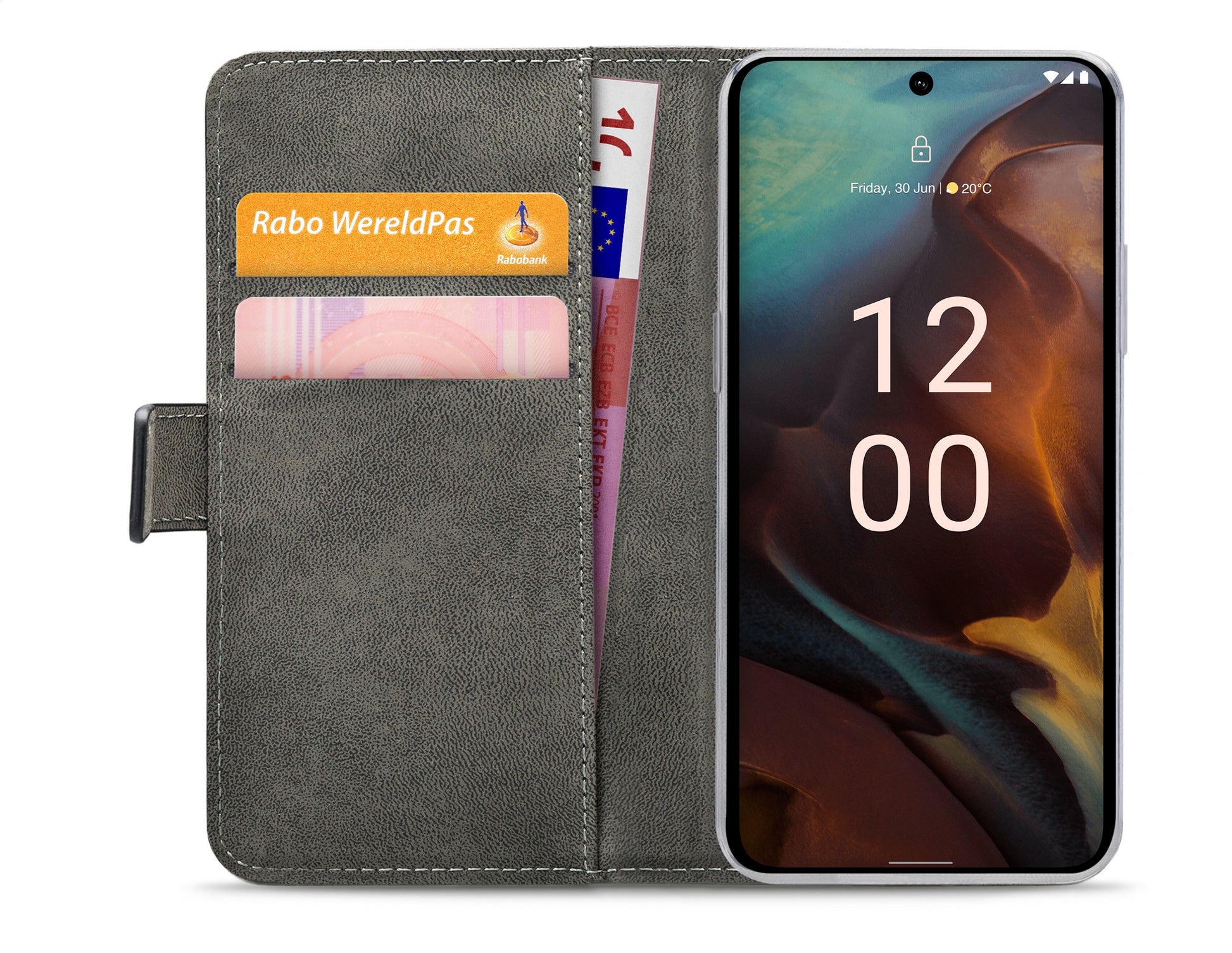 Mobilize Classic Gelly Wallet Book Case Nokia Xr21/Hmd Xr21 Black