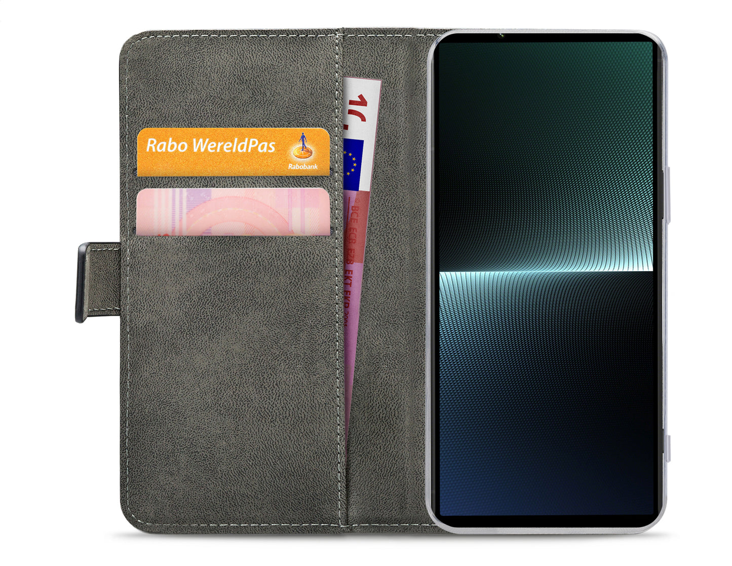 Mobilize Classic Gelly Wallet Book Case Sony Xperia 1 V Black