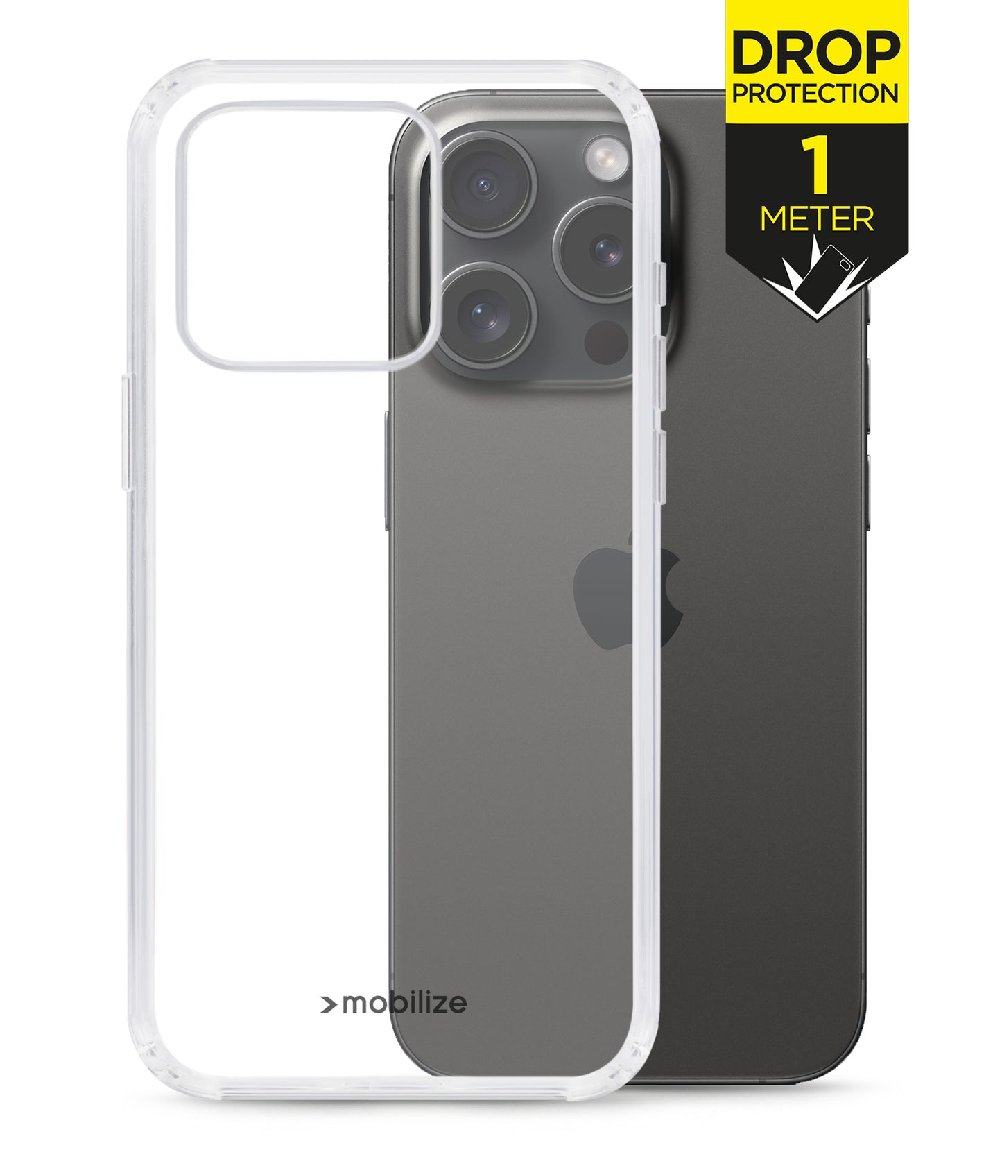 Mobilize Naked Protection Case Apple Iphone 15 Pro Clear