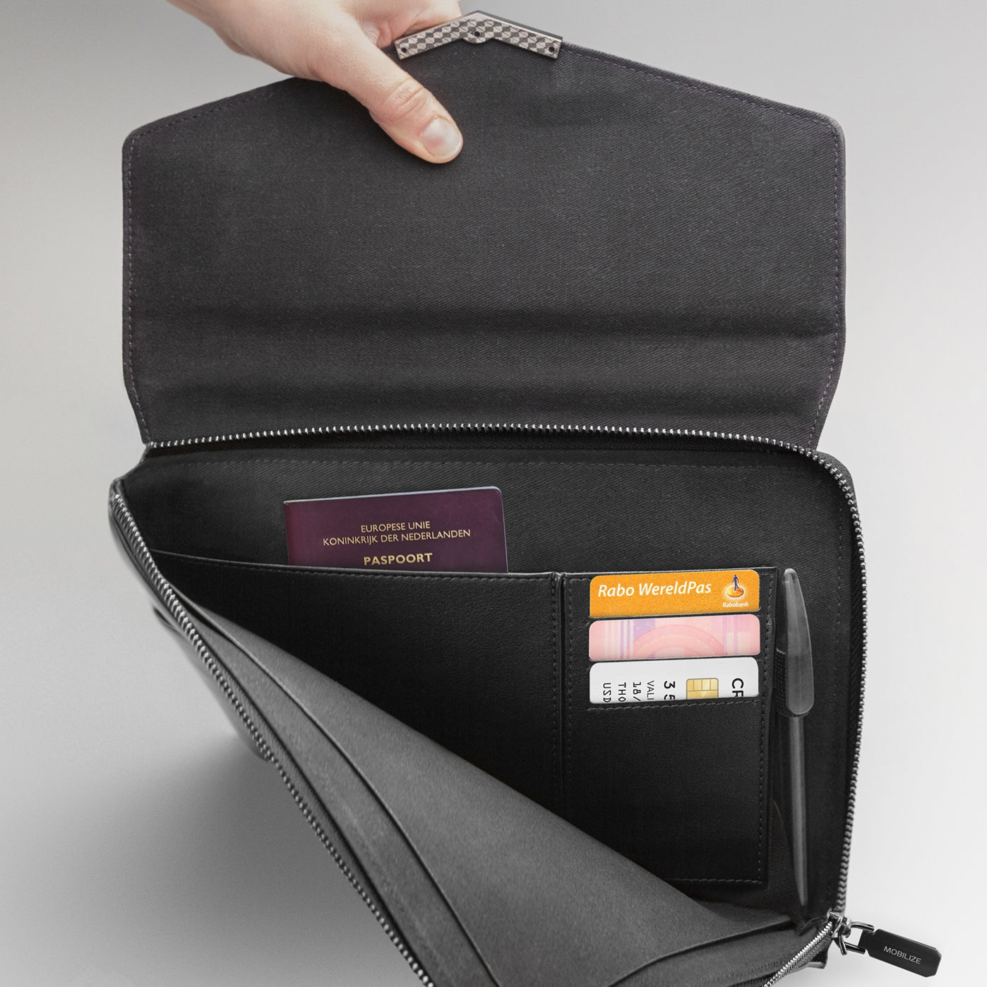 Mobilize Elegant Universal Tablet Clutch Black Croco