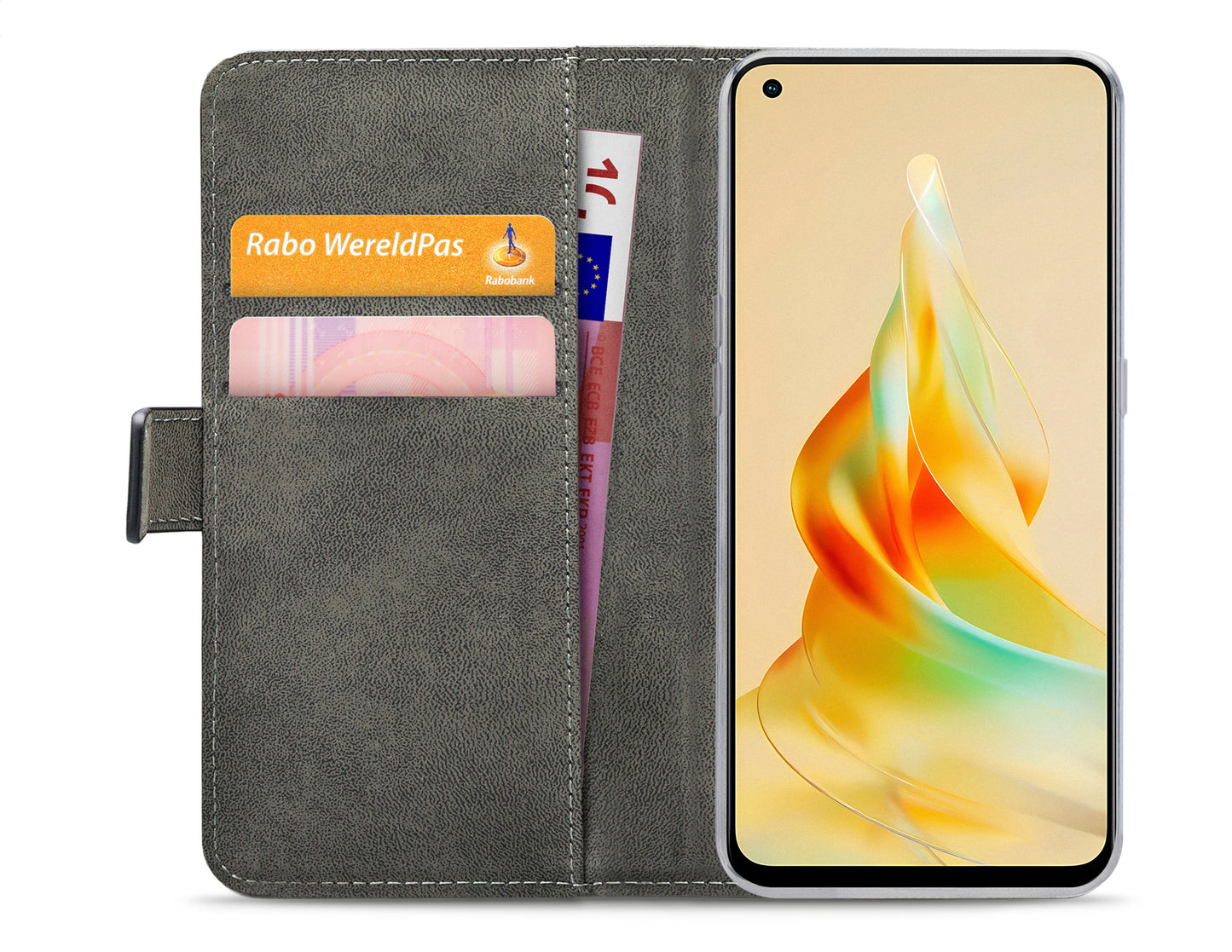 Mobilize Classic Gelly Wallet Book Case Oppo Reno8 T 4G Black