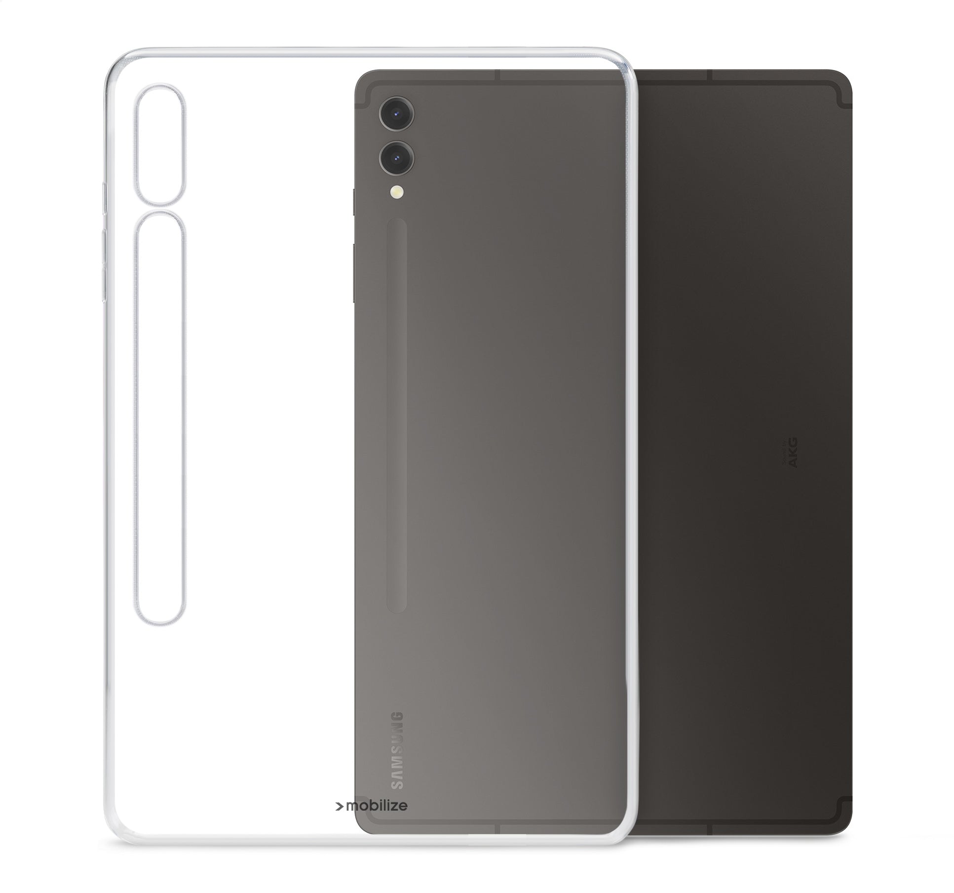 Mobilize Gelly Case Samsung Galaxy Tab S9+/S9 Fe+/S10+ 12.4 Clear