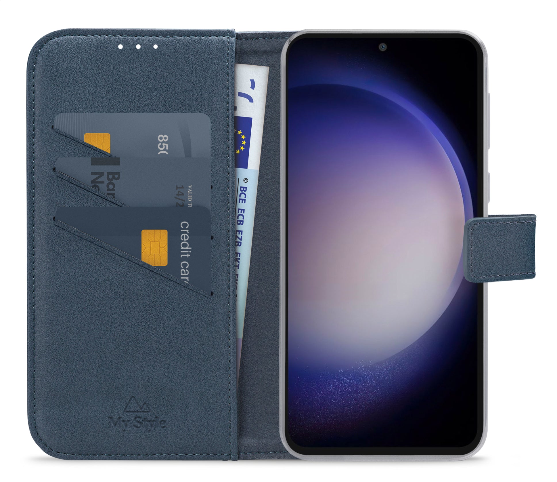 My Style Flex Wallet For Samsung Galaxy S23 Fe 5G Ocean Blue