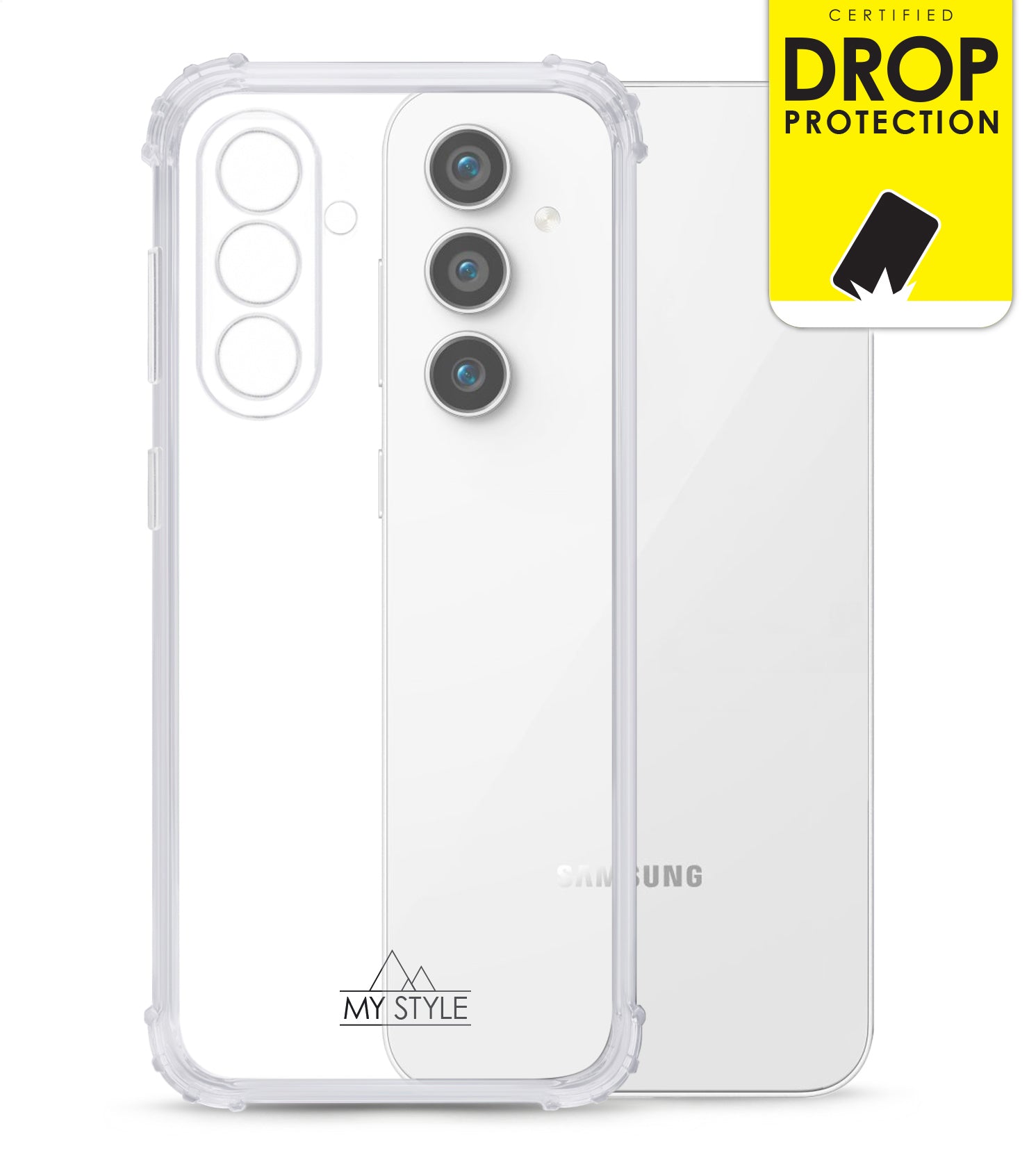 My Style Protective Flex Case For Samsung Galaxy S23 Fe 5G Clear