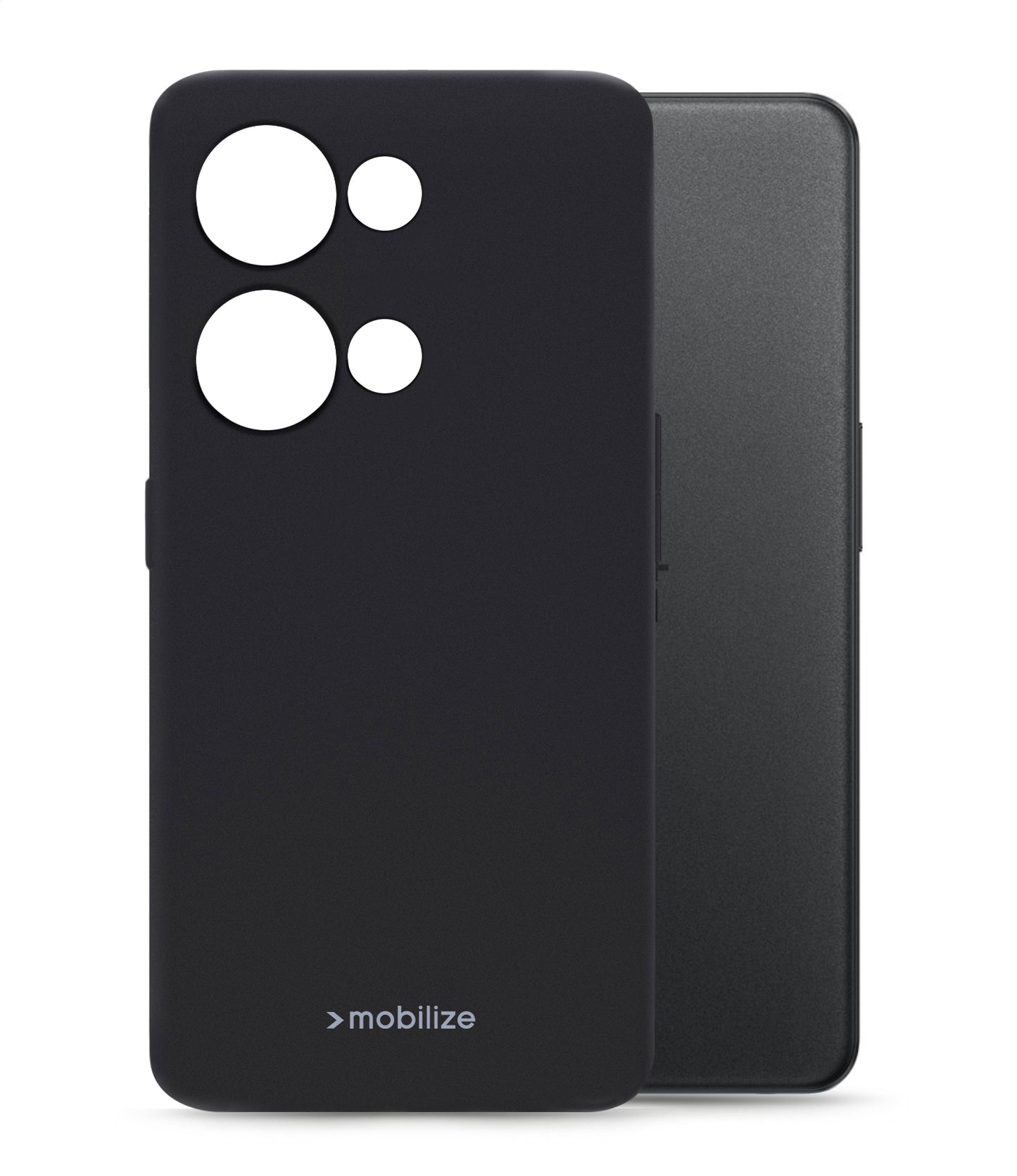Mobilize Rubber Gelly Case Oneplus Nord 3 5G Matt Black