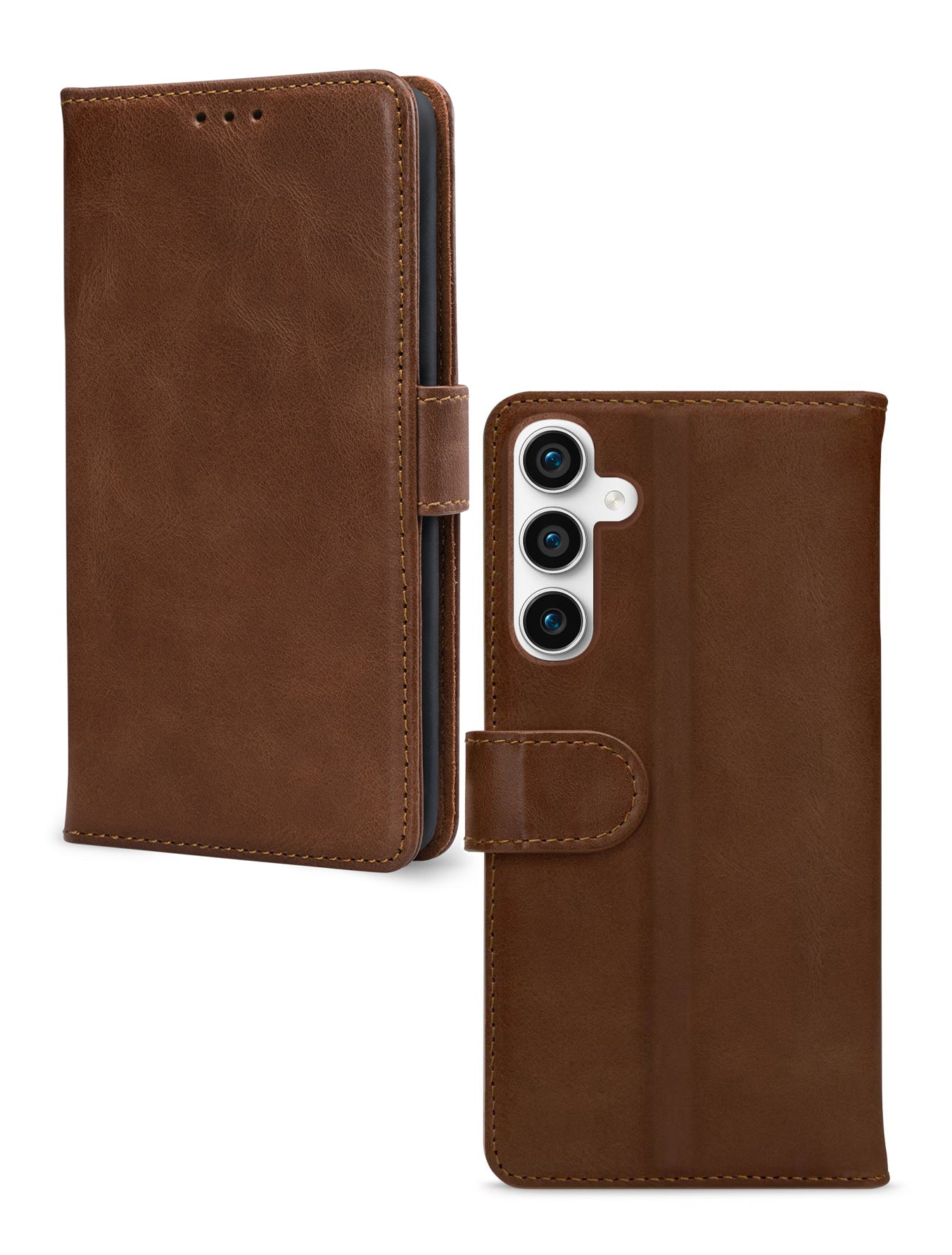 Mobilize Leather Wallet Samsung Galaxy S23 Fe 5G Brown