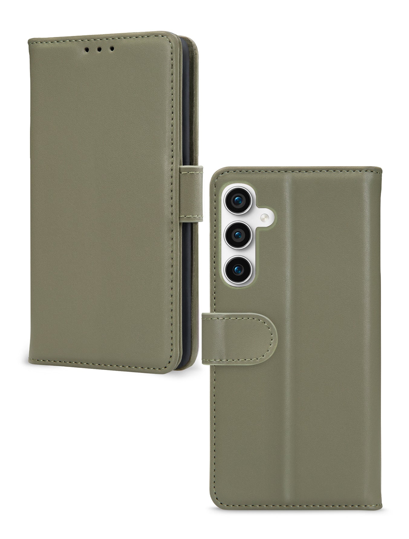 Mobilize Premium Gelly Wallet Book Case Samsung Galaxy S23 Fe 5G Green