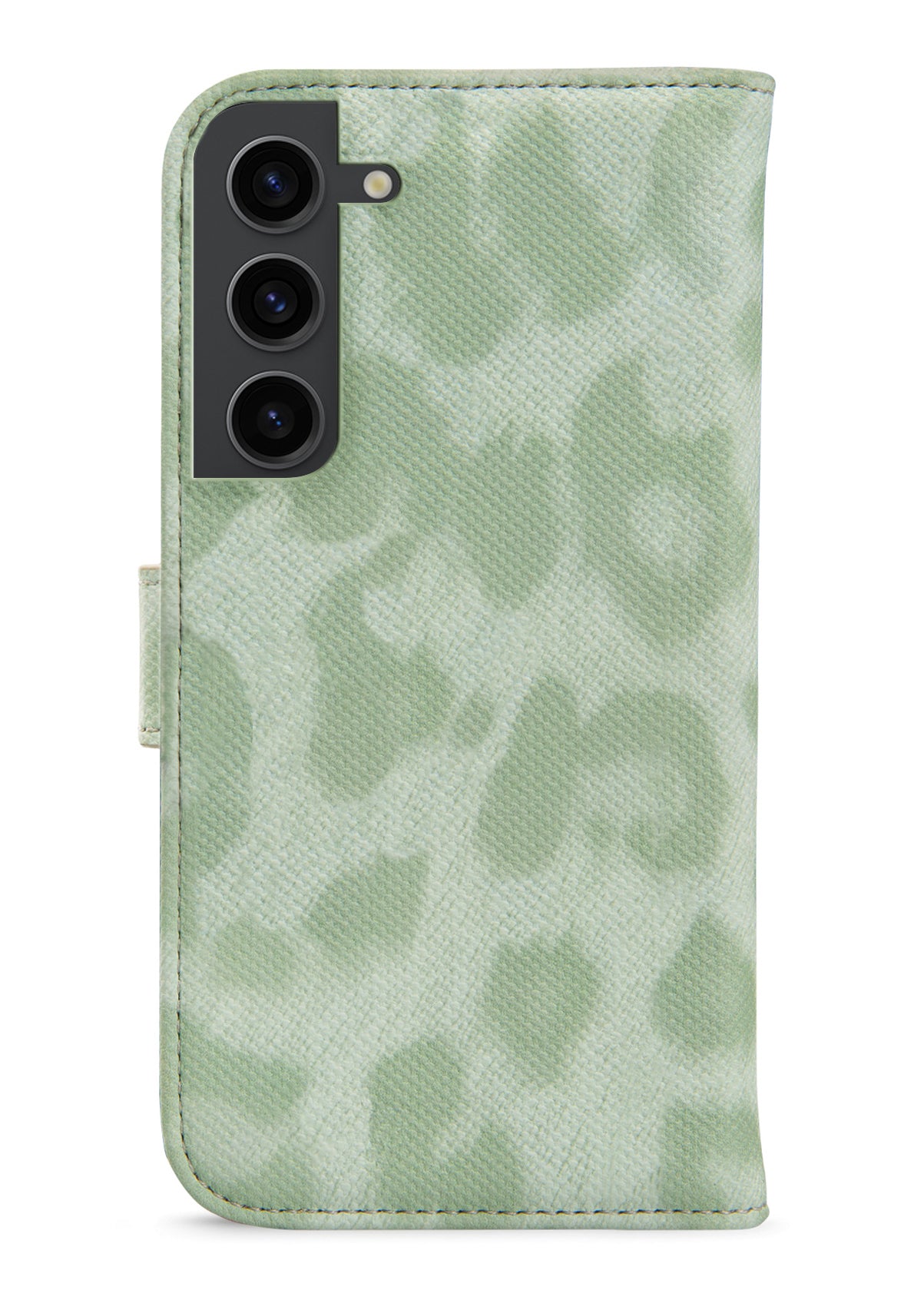 My Style Flex Wallet For Samsung Galaxy S23 5G Green Leopard