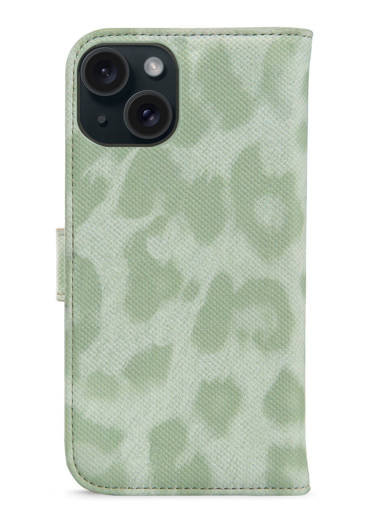 My Style Flex Wallet For Apple Iphone 13/14/15 Green Leopard