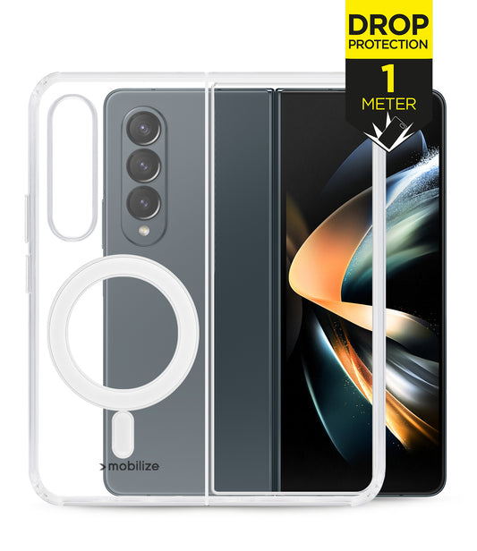 Mobilize Magsafe Compatible Naked Protection Case For Samsung Galaxy Z Fold4 Clear