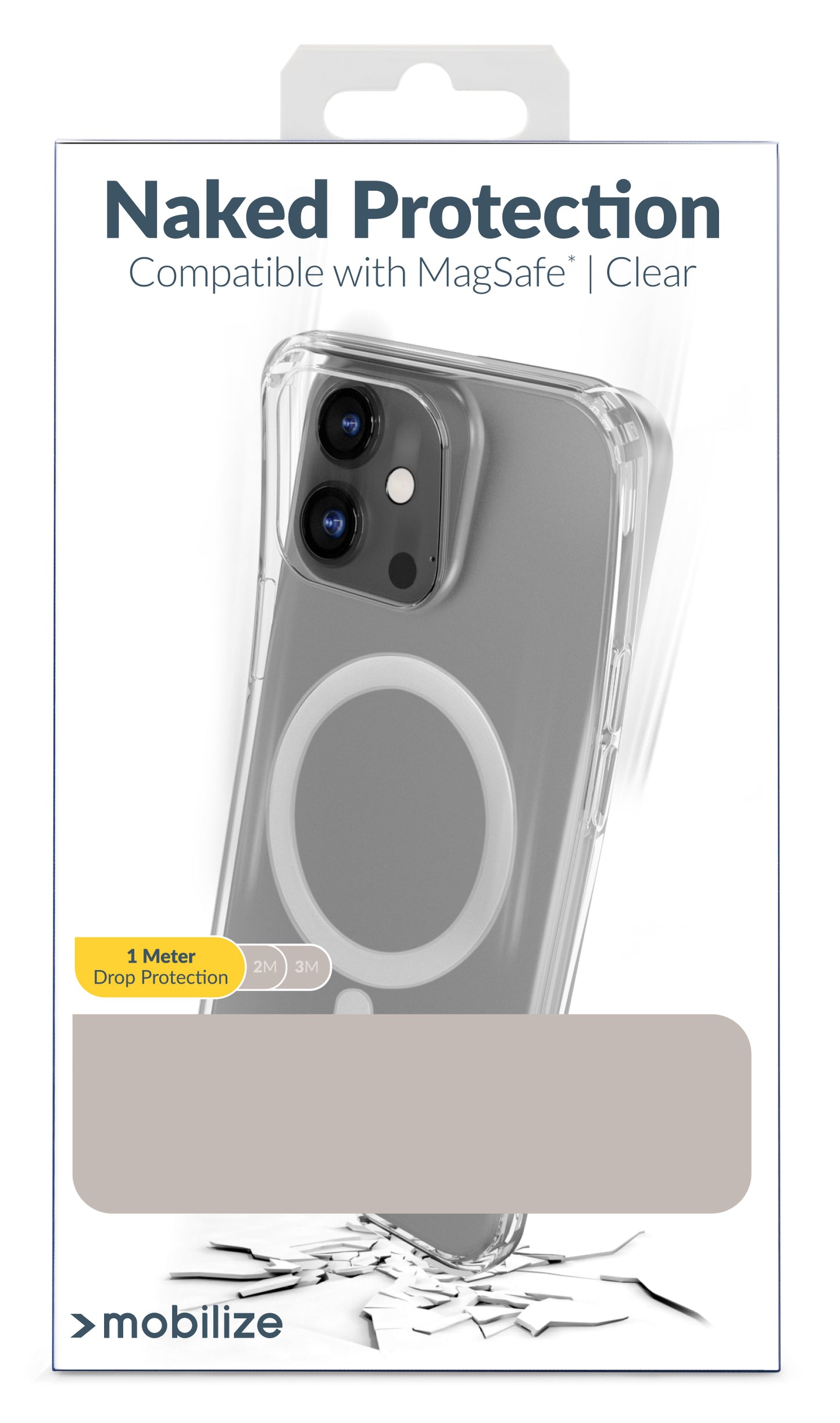 Mobilize Magsafe Compatible Naked Protection Case For Samsung Galaxy Z Fold4 Clear