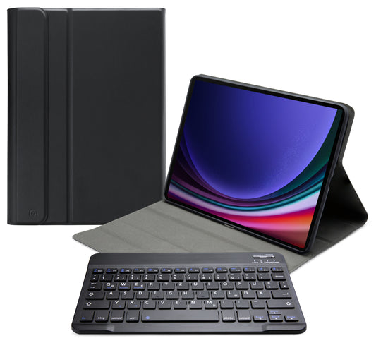 Mobilize Detachable Bluetooth Keyboard Case Samsung Galaxy Tab S9+/S9 Fe+/S10+ 12.4 Black Qwertz