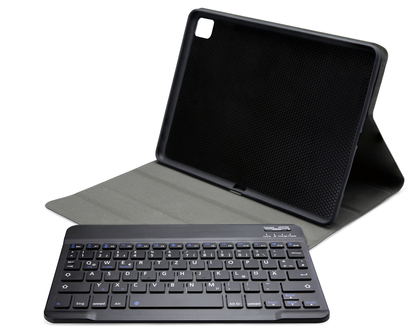 Mobilize Detachable Bluetooth Keyboard Case Samsung Galaxy Tab S9+/S9 Fe+/S10+ 12.4 Black Qwertz