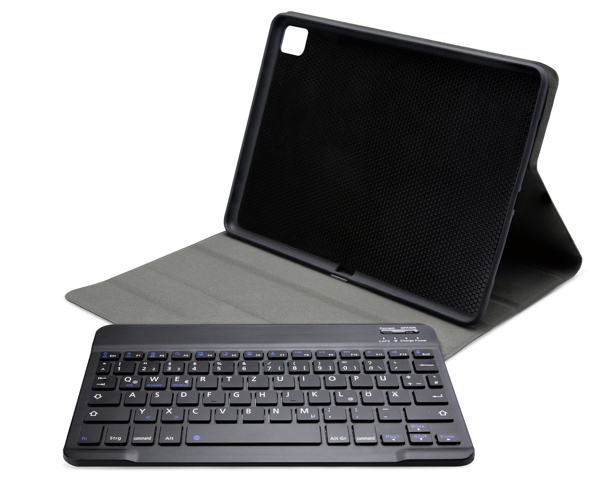 Mobilize Detachable Bluetooth Keyboard Case Samsung Galaxy Tab S9+/S9 Fe+/S10+ 12.4 Black Qwertz