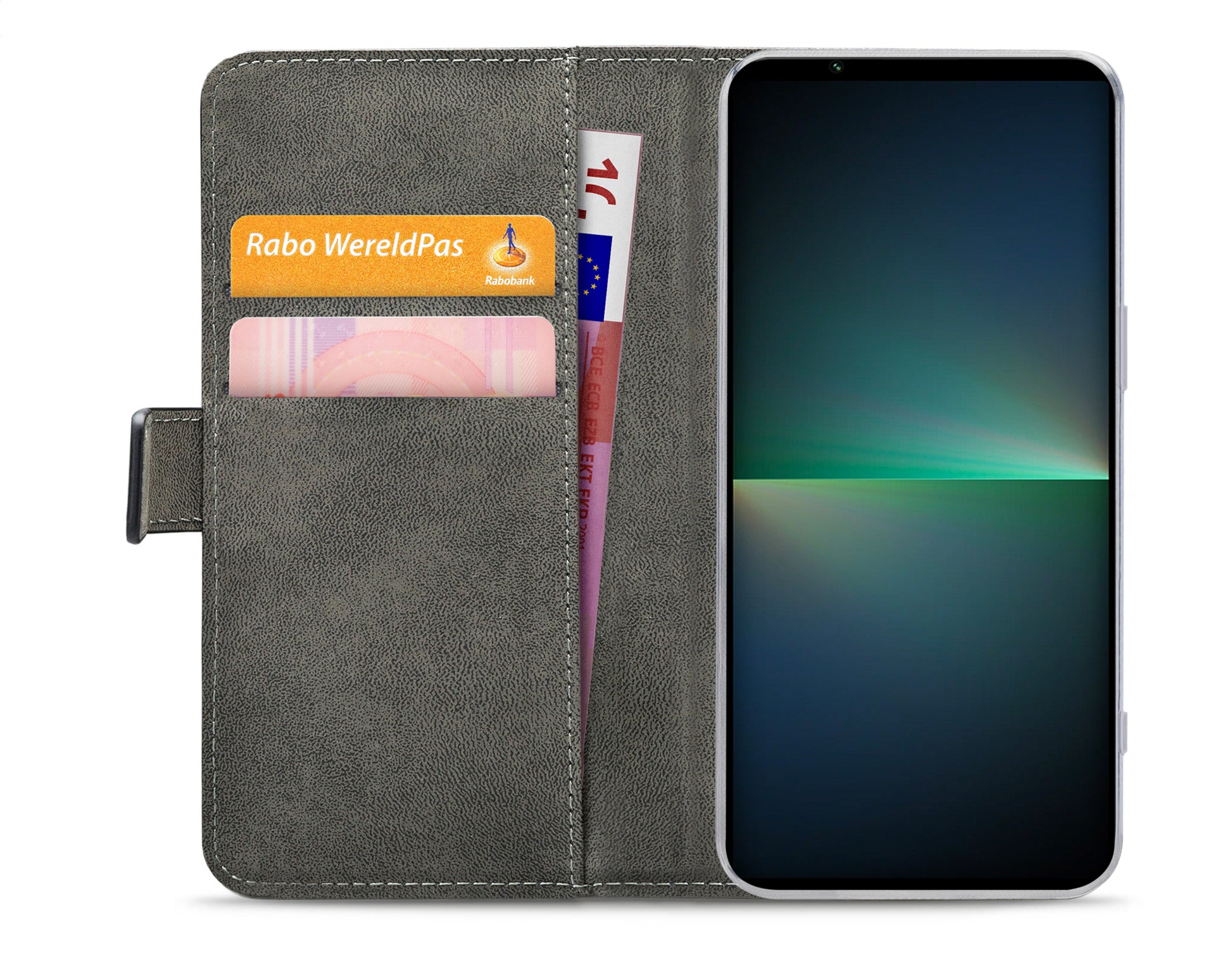 Mobilize Classic Gelly Wallet Book Case Sony Xperia 5 V Black