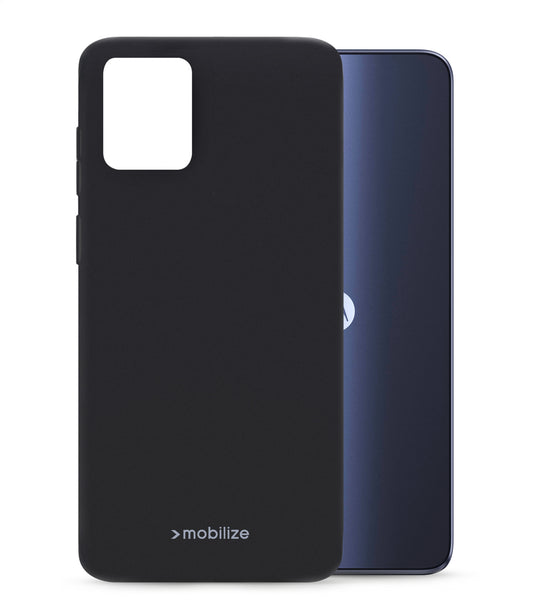 Mobilize Rubber Gelly Case Motorola Moto G54 Matt Black