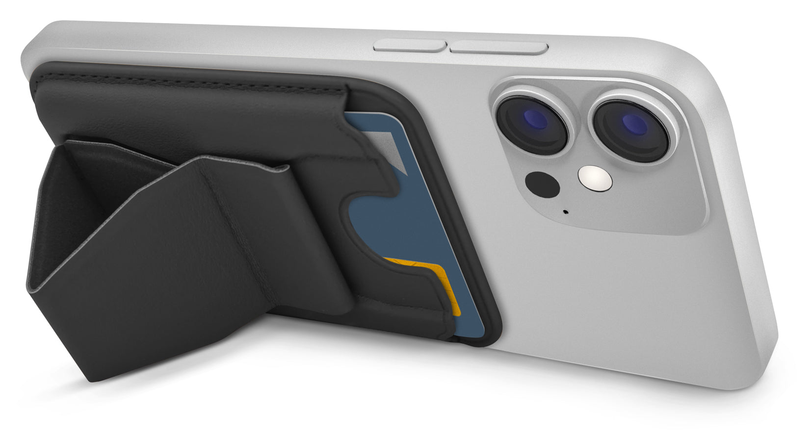 Mobilize Magsafe Compatible Magnet Card Holder Black
