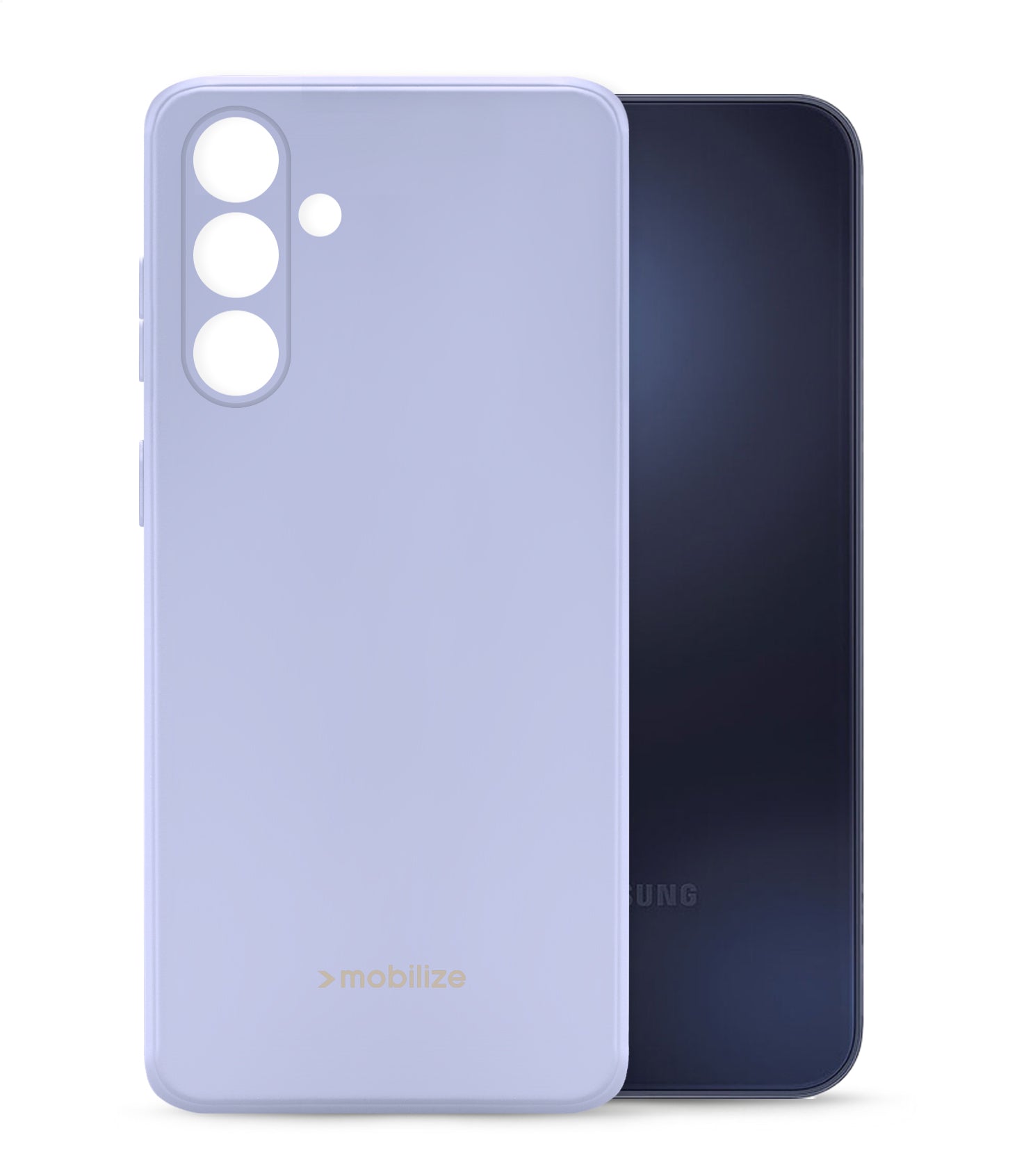 Mobilize Rubber Gelly Case Samsung Galaxy A15 4G/5G Pastel Purple